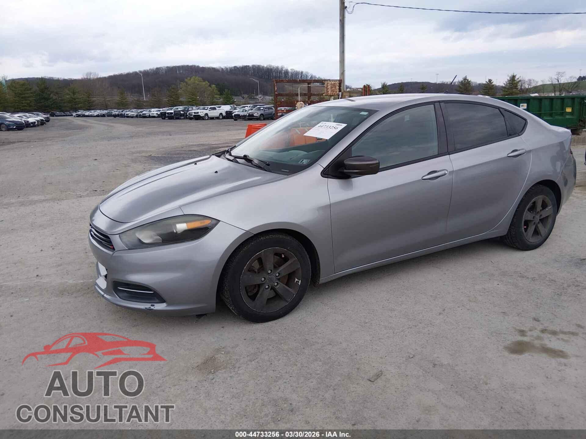DODGE DART 2015 - 1C3CDFBB6FD369437