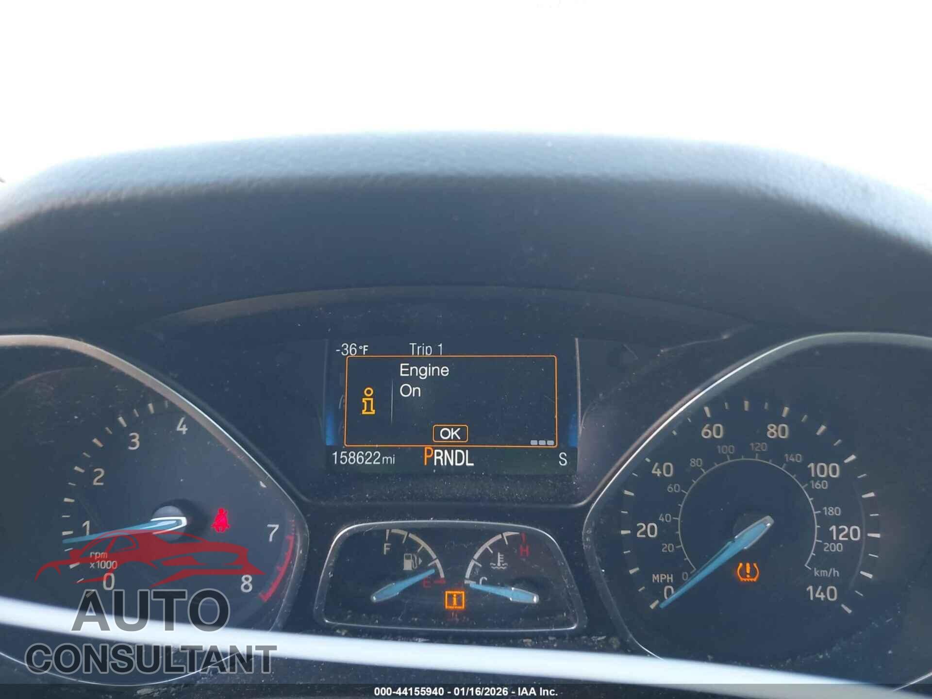 FORD FOCUS 2016 - 1FADP3K29GL282974