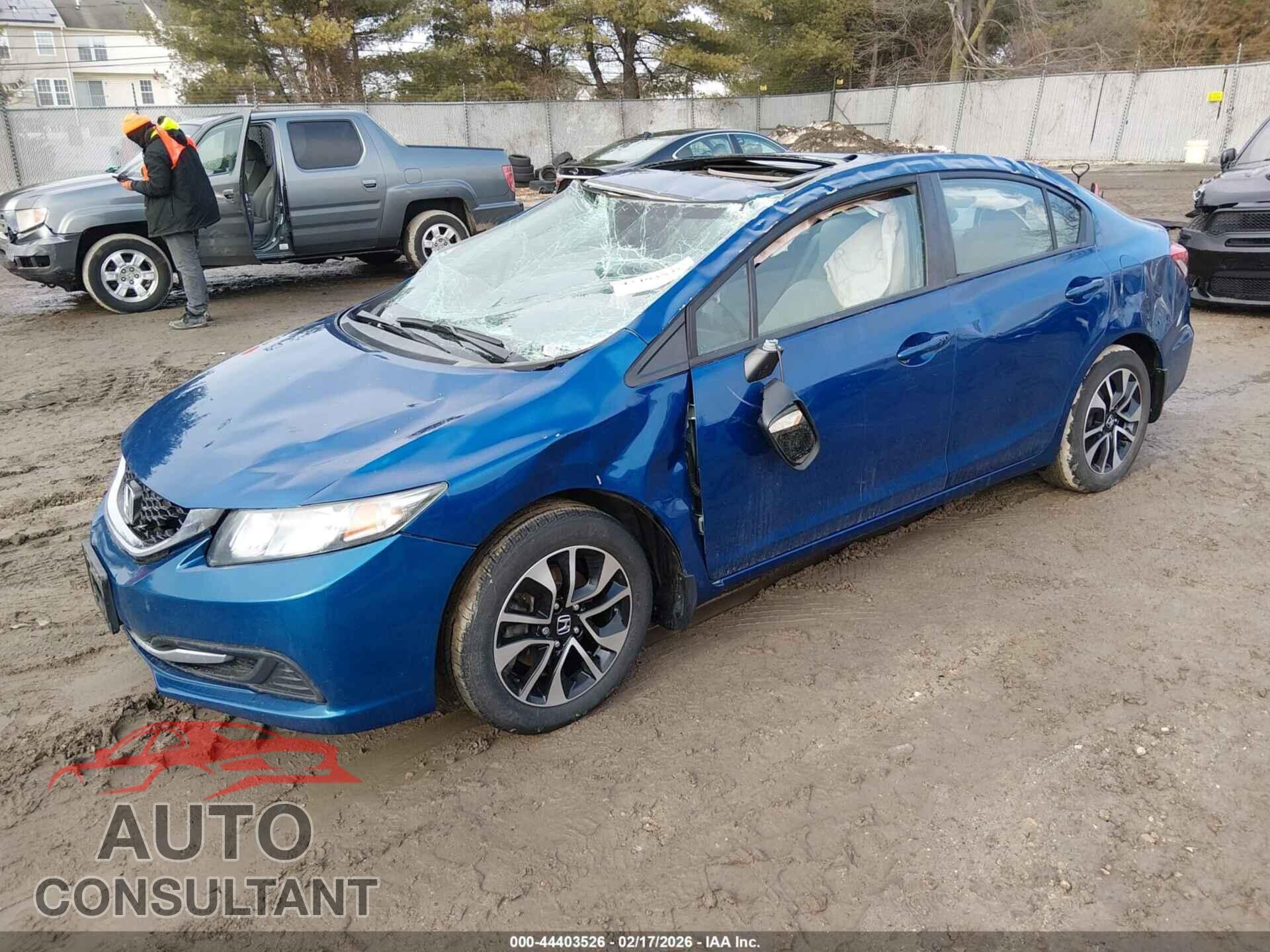 HONDA CIVIC 2014 - 19XFB2F88EE237959
