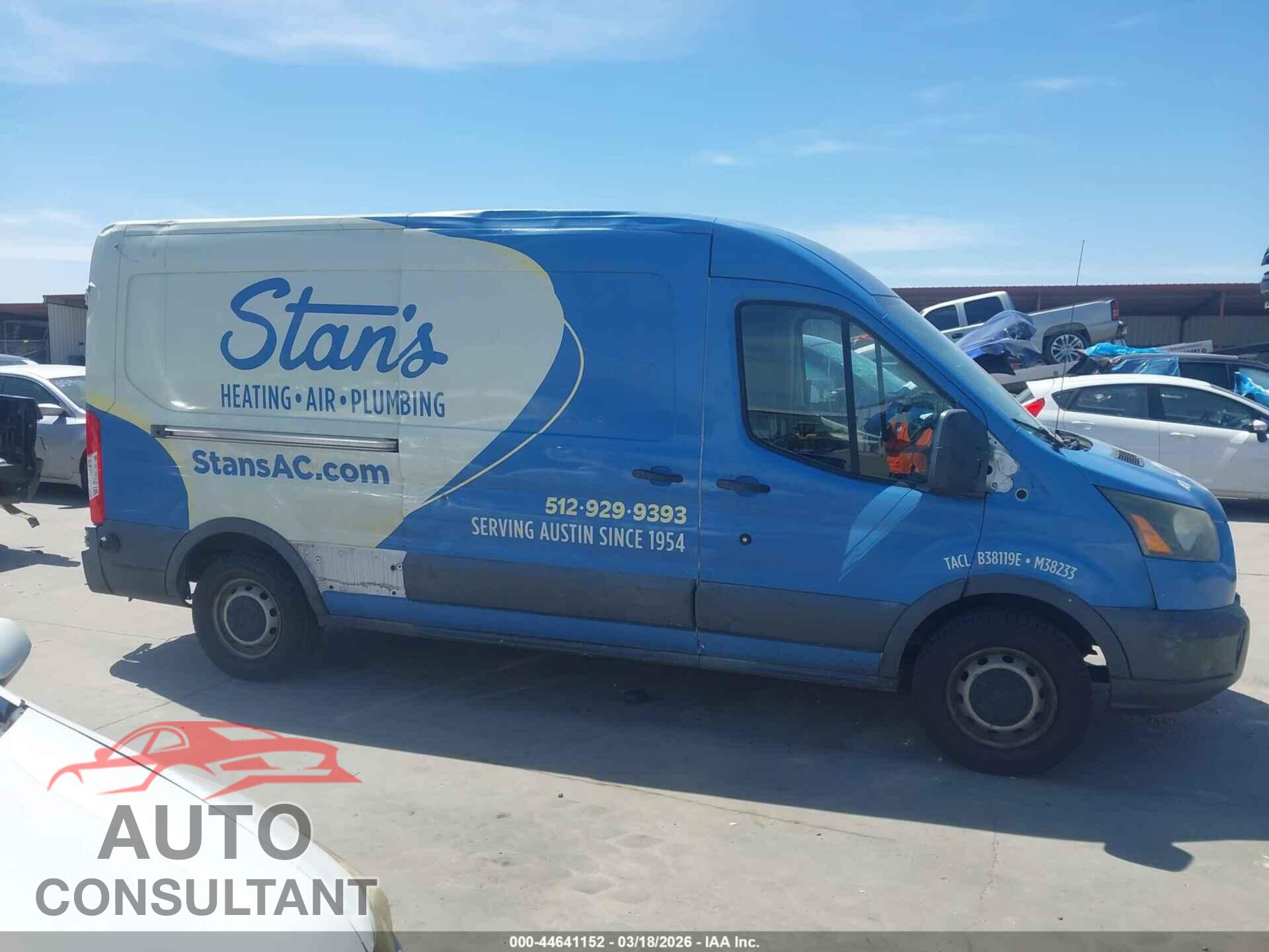 FORD TRANSIT-150 2015 - 1FTNE2CM7FKB25592