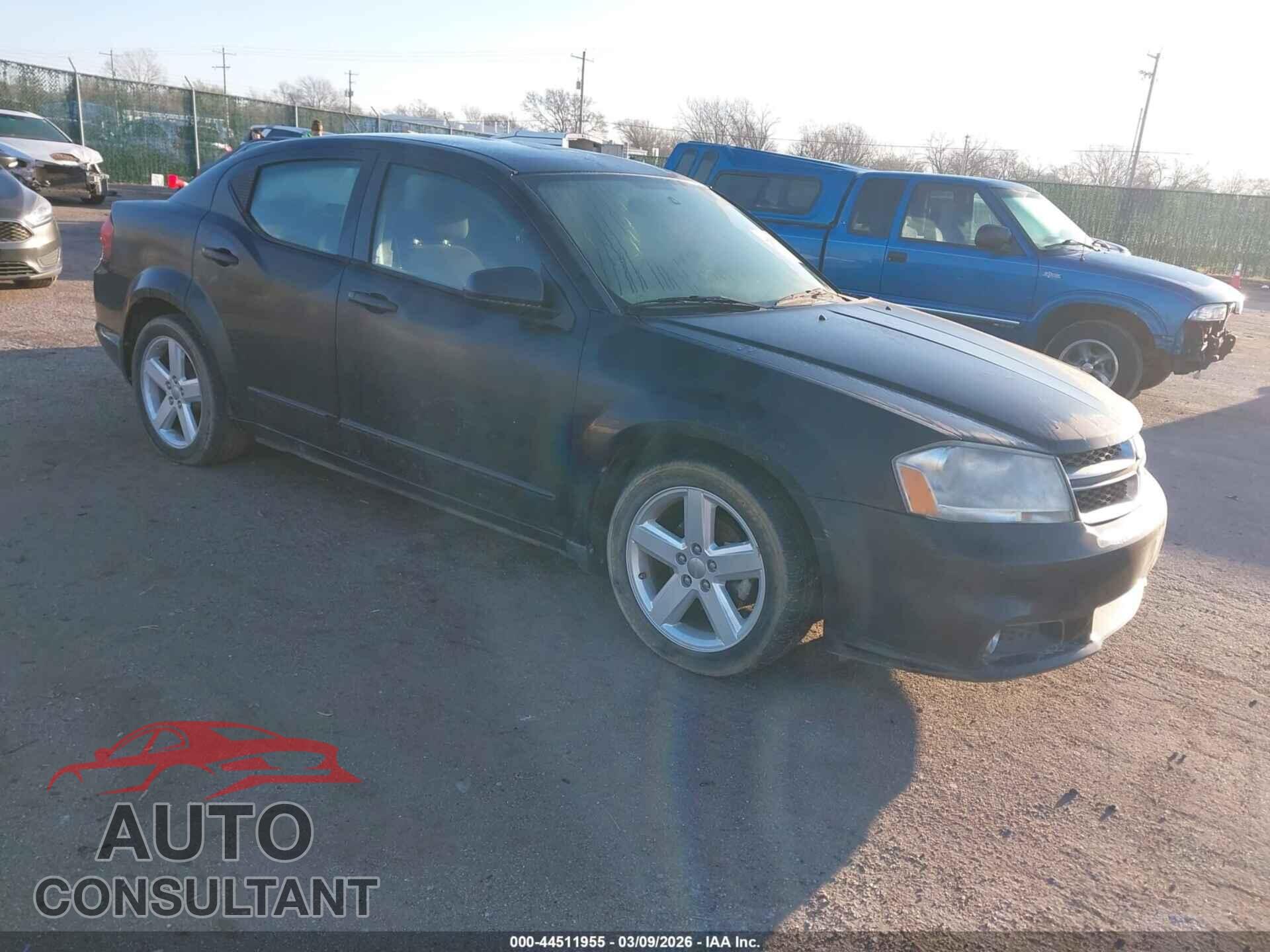 DODGE AVENGER 2013 - 1C3CDZCB5DN663239