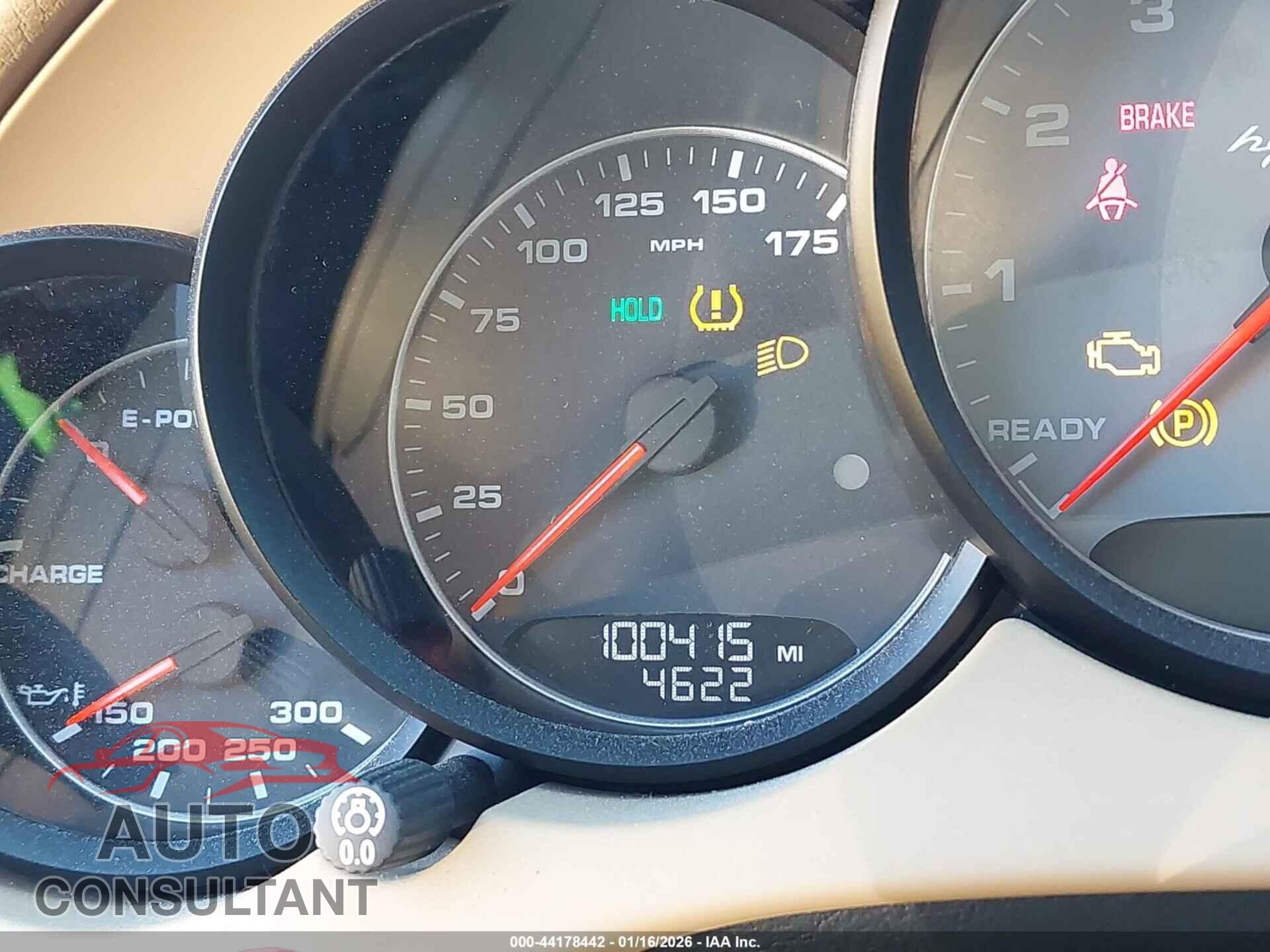 PORSCHE CAYENNE HYBRID 2014 - WP1AE2A20ELA50905