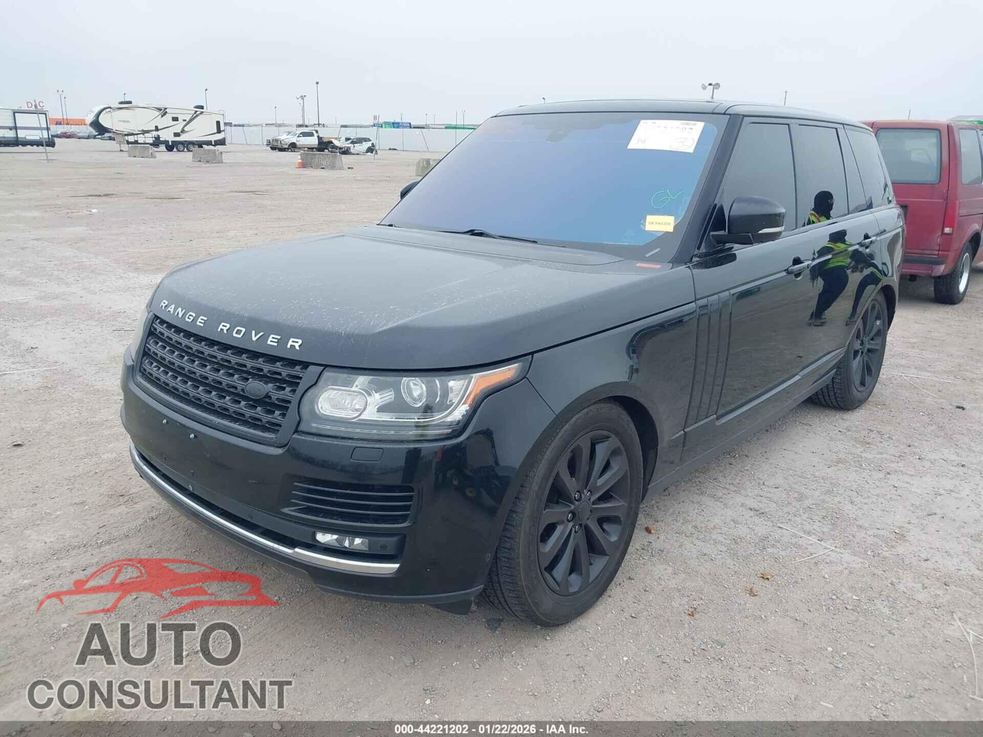 LAND ROVER RANGE ROVER 2016 - SALGS2KF0GA252642
