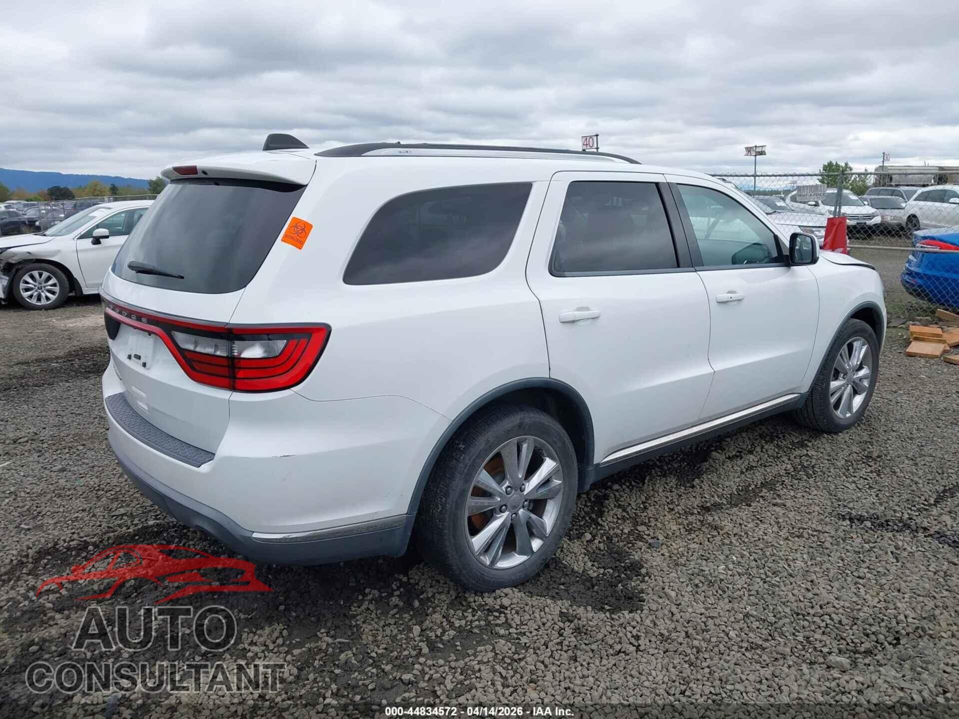 DODGE DURANGO 2015 - 1C4RDHAGXFC764242