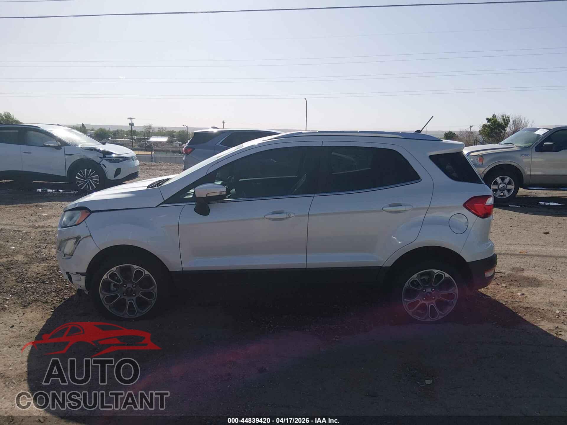 FORD ECOSPORT 2019 - MAJ6S3KL9KC275984