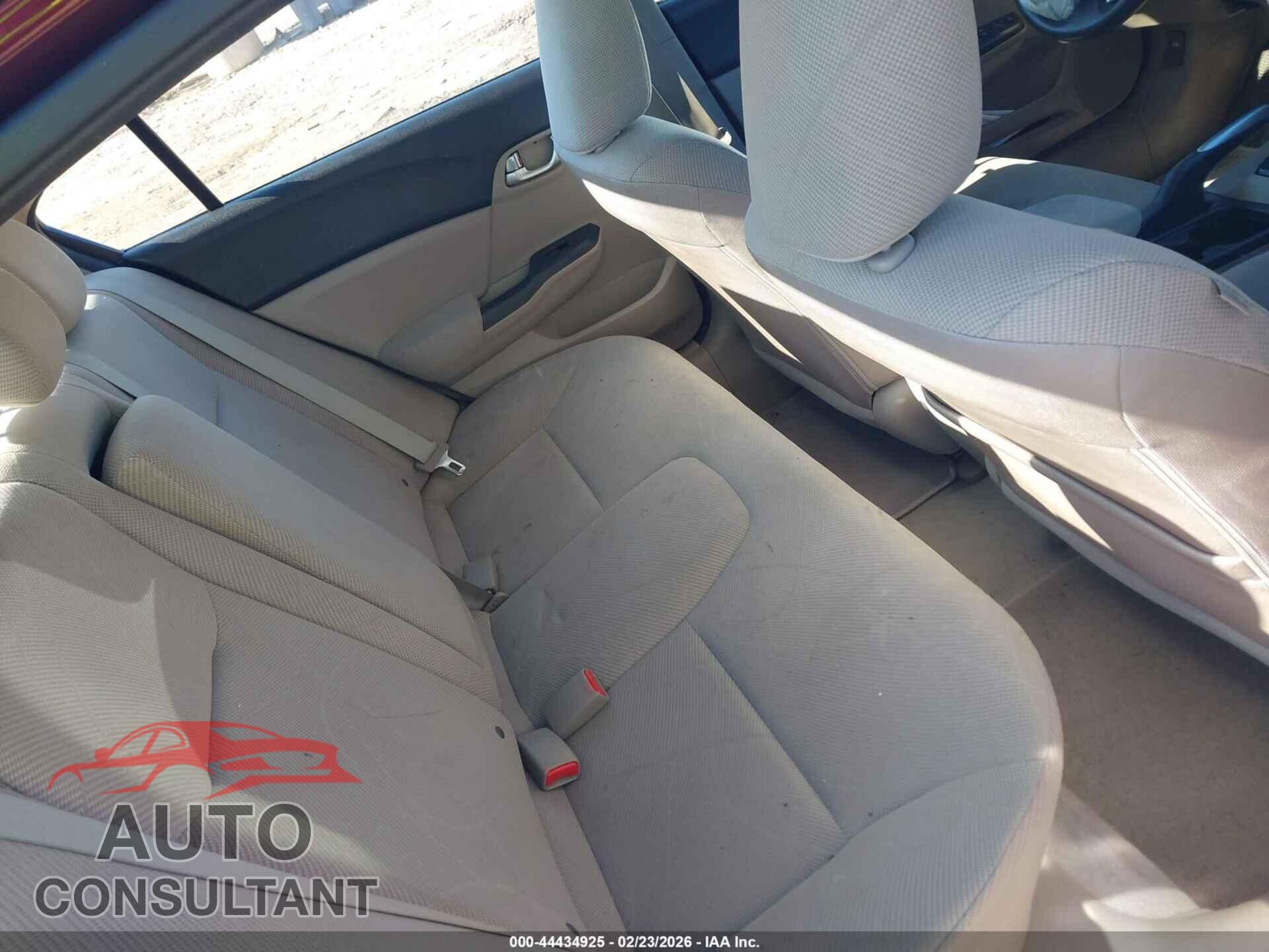 HONDA CIVIC 2012 - 19XFB2F87CE103151