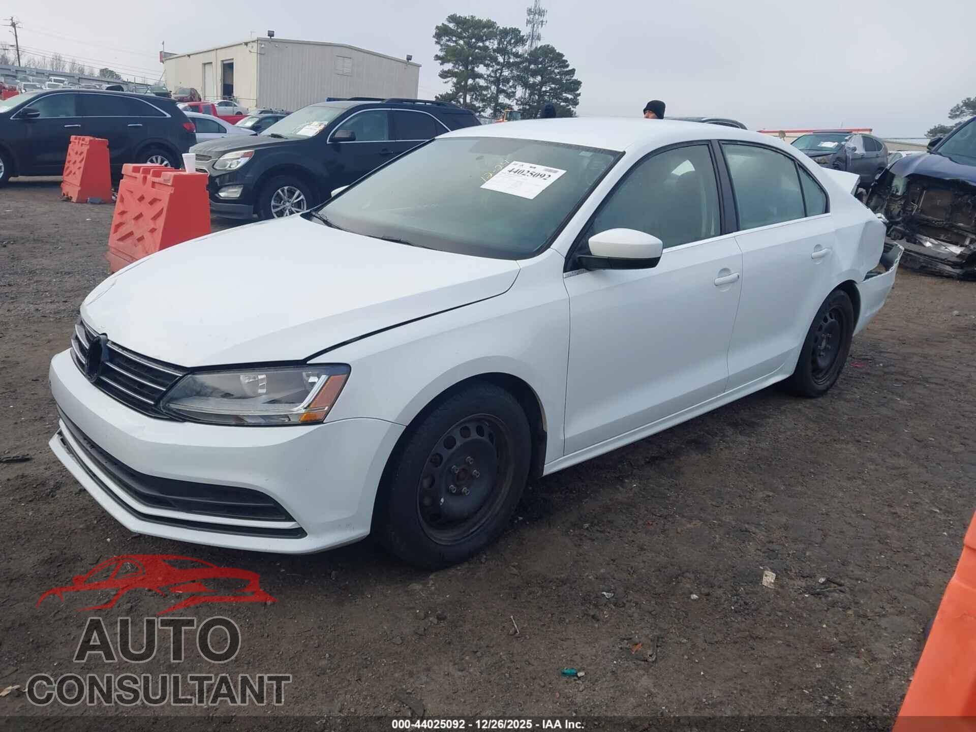 VOLKSWAGEN JETTA 2017 - 3VW2B7AJ5HM350166
