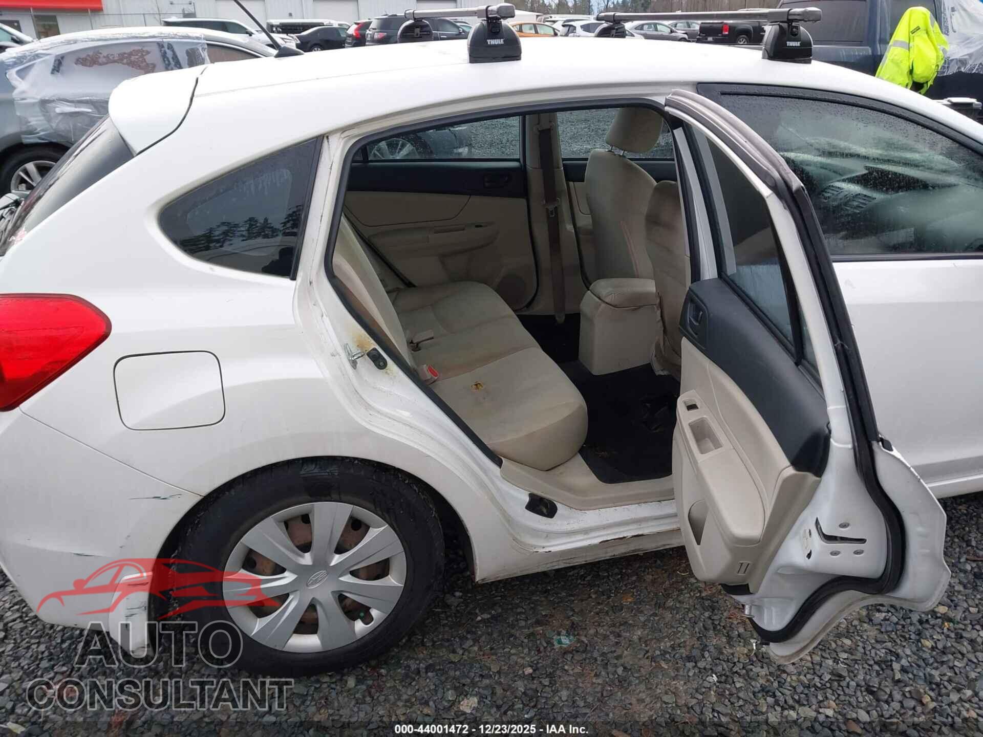 SUBARU IMPREZA 2012 - JF1GPAA63CH210218