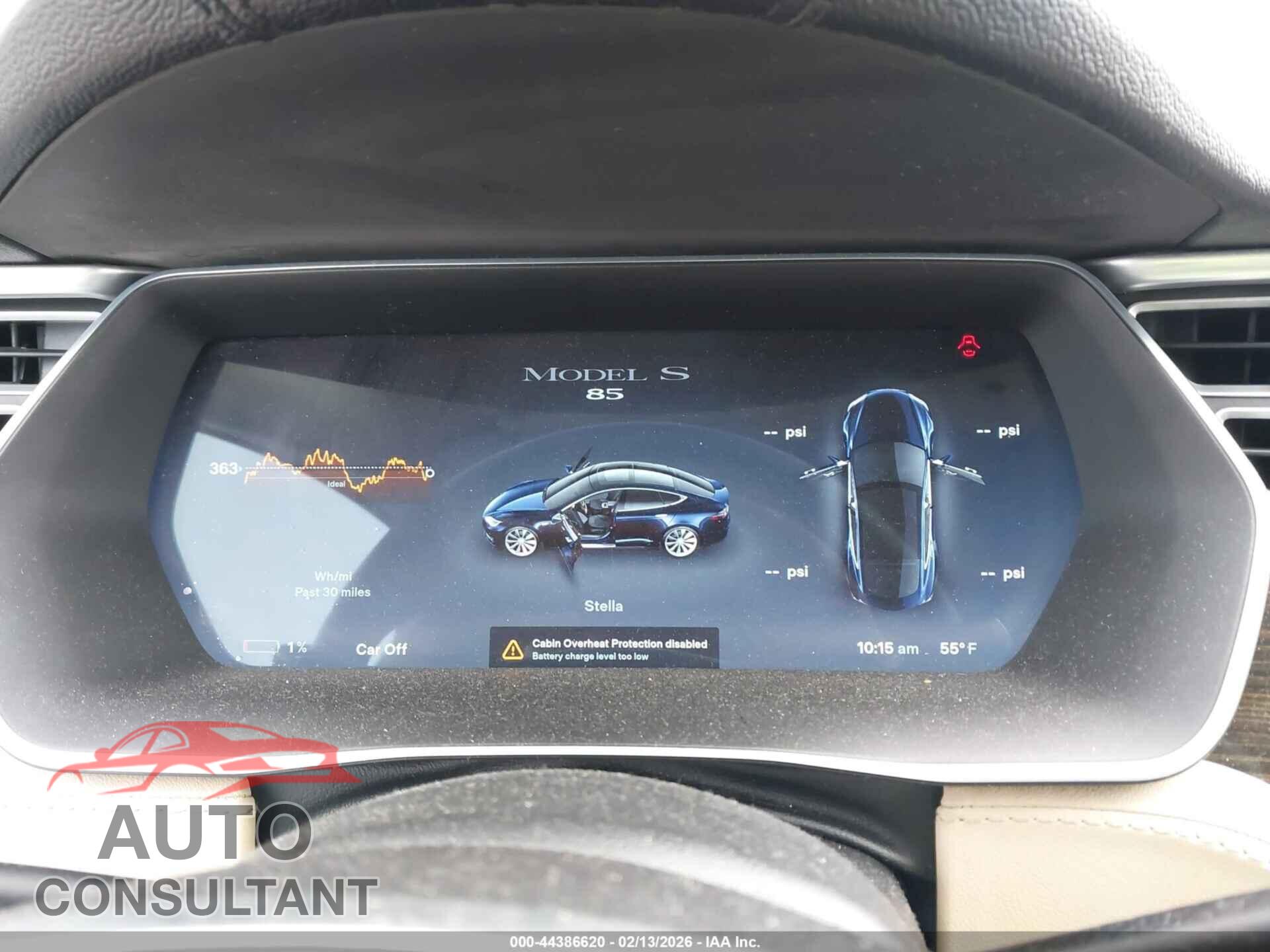 TESLA MODEL S 2014 - 5YJSA1H12EFP44183