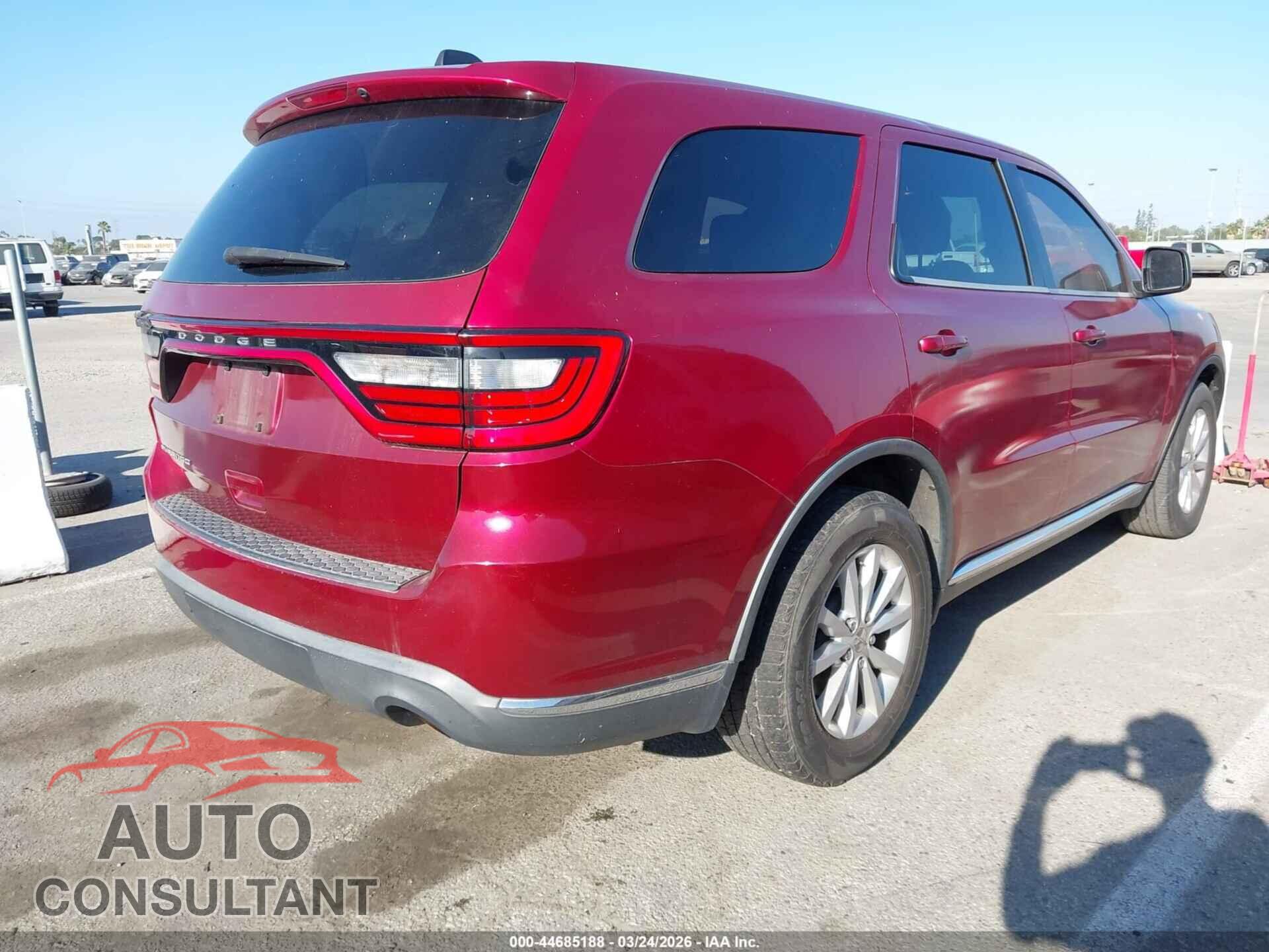 DODGE DURANGO 2015 - 1C4RDHAGXFC921249