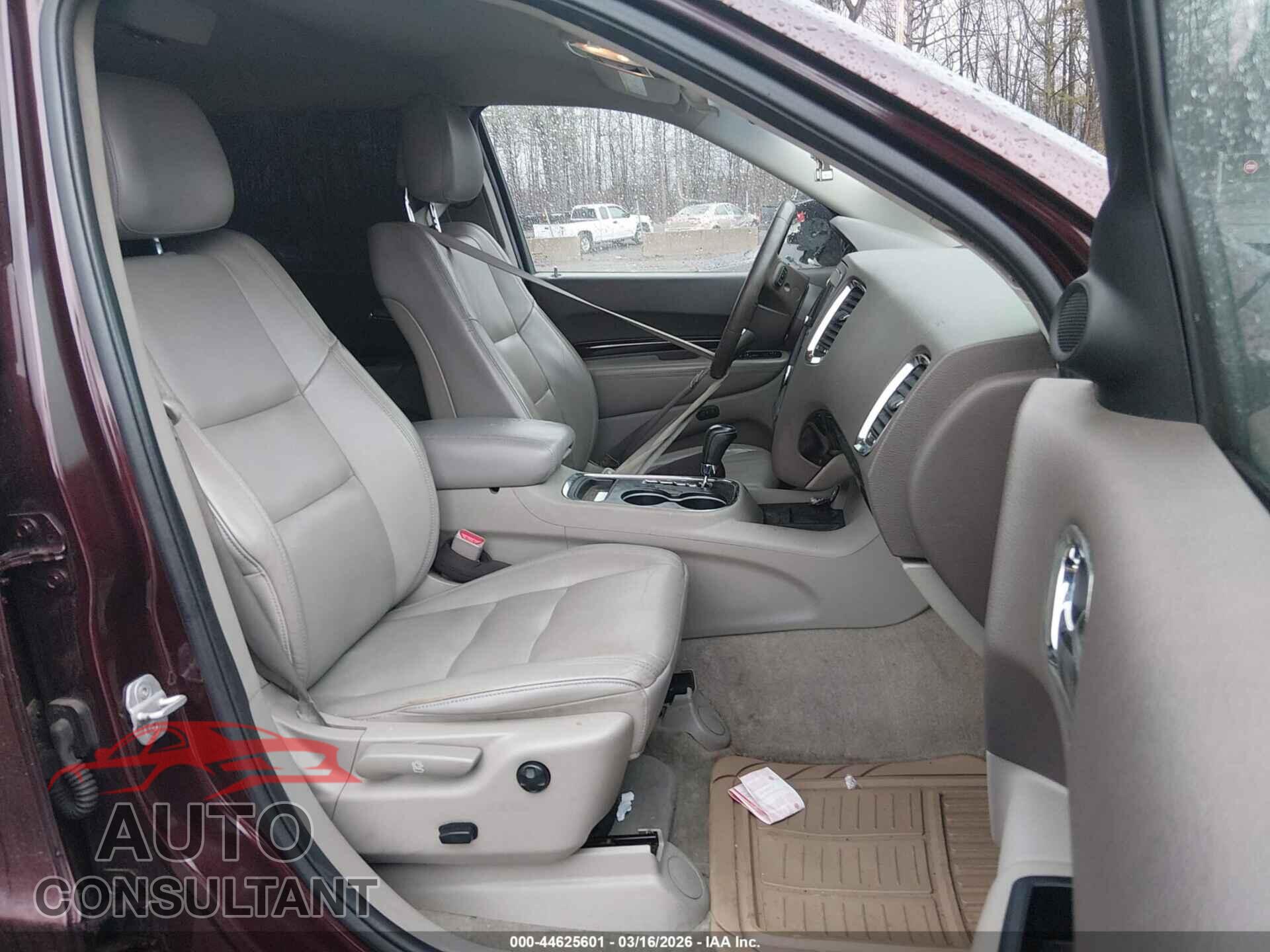 DODGE DURANGO 2012 - 1C4RDHDGXCC144398