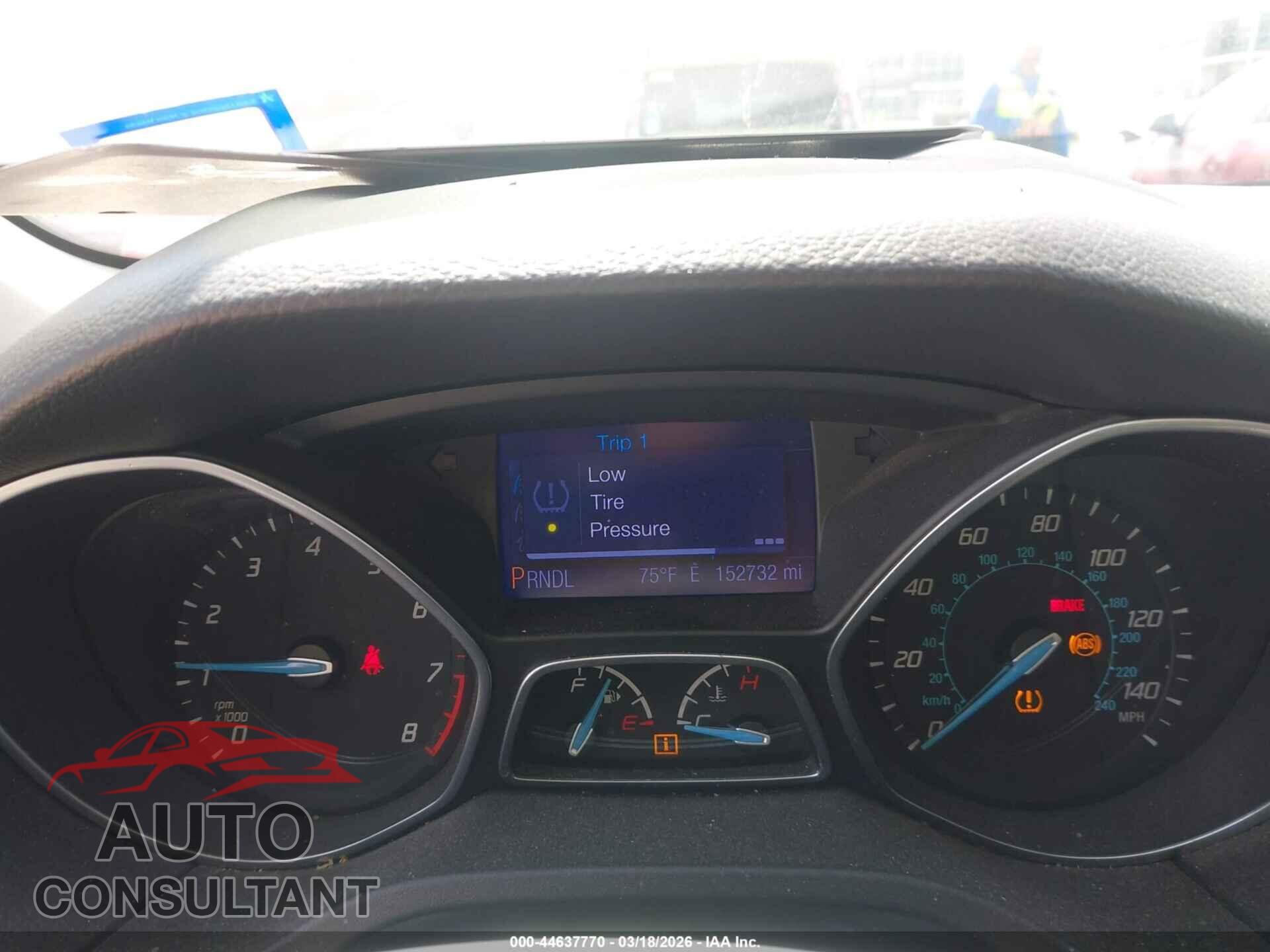 FORD FOCUS 2013 - 1FADP3F24DL222834