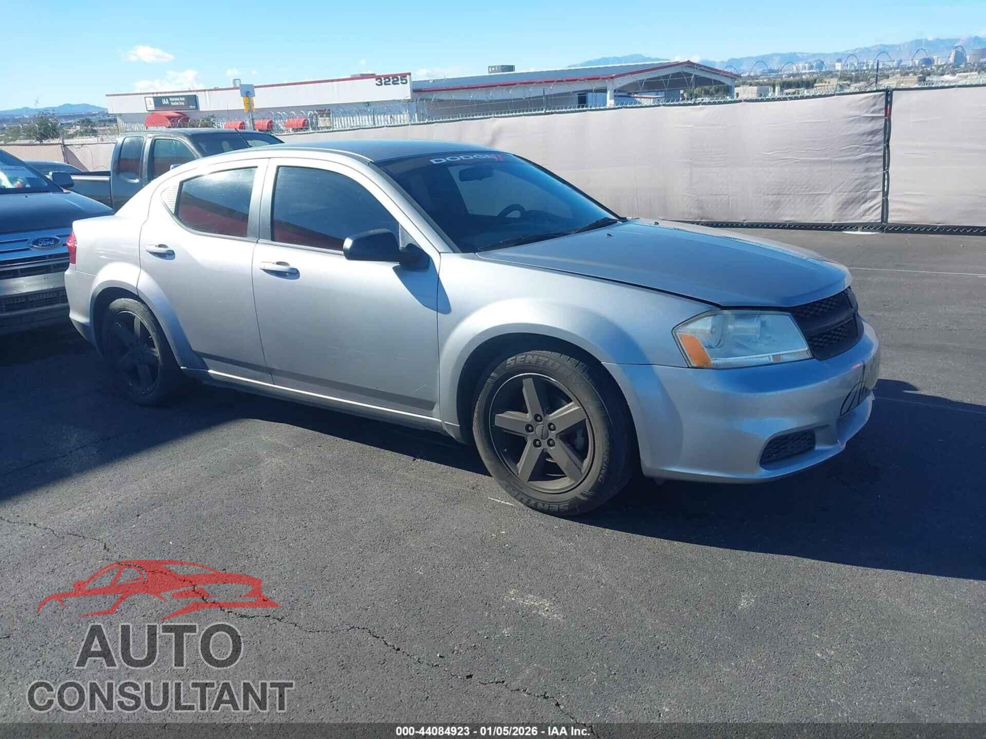 DODGE AVENGER 2013 - 1C3CDZAB7DN662631