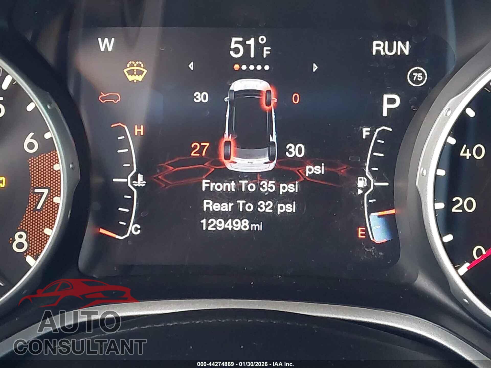 JEEP NEW COMPASS 2017 - 3C4NJDCB4HT641397
