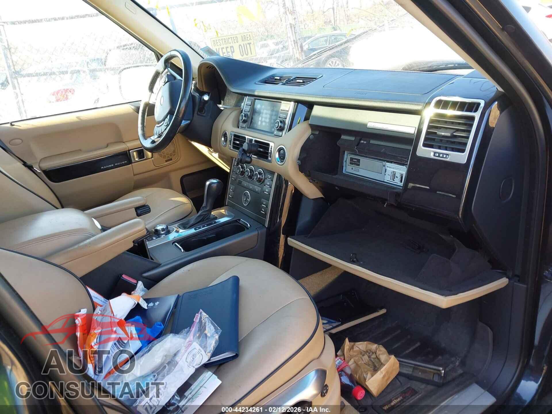 LAND ROVER RANGE ROVER 2012 - SALME1D47CA363733
