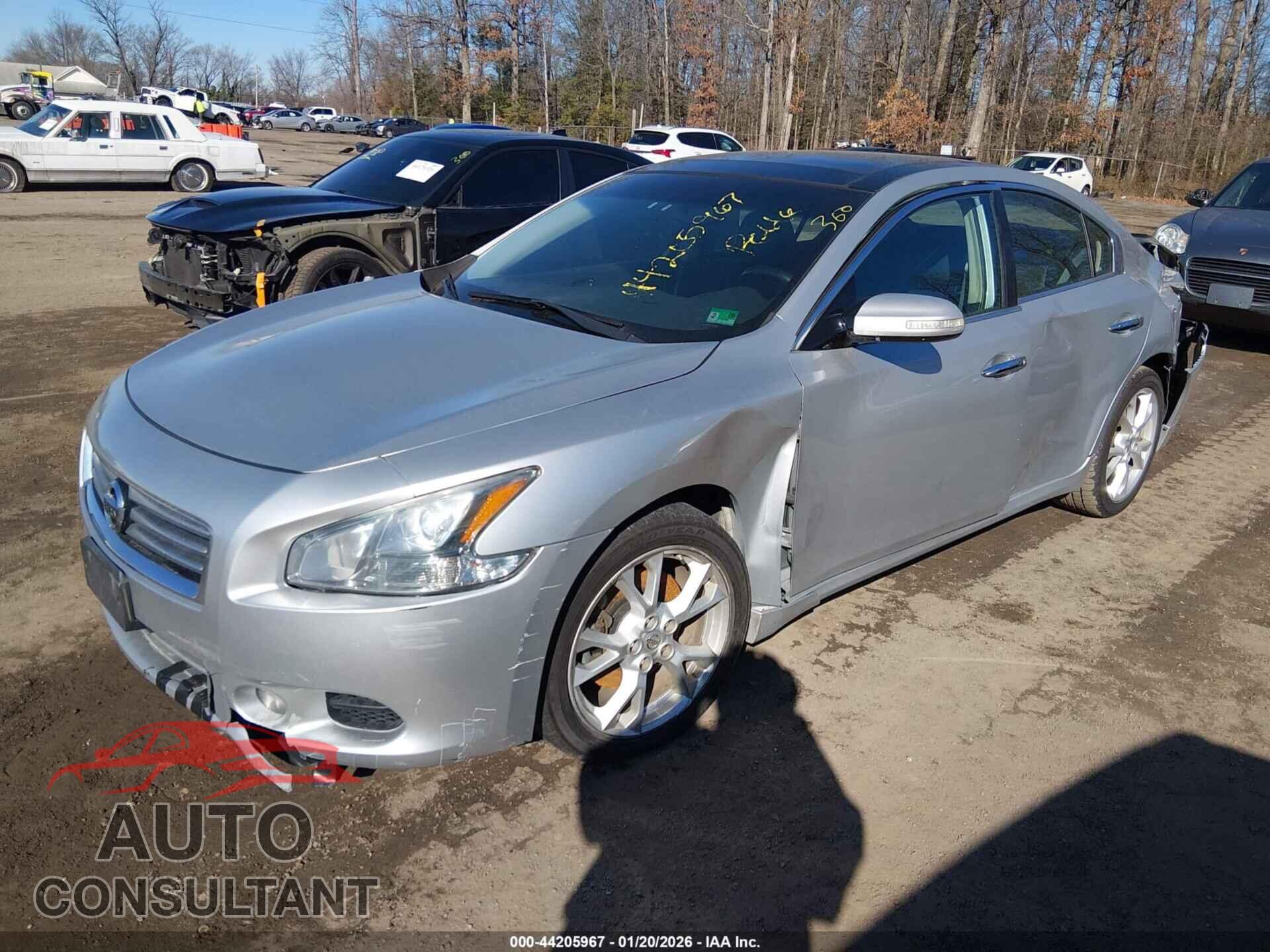 NISSAN MAXIMA 2012 - 1N4AA5AP5CC863783