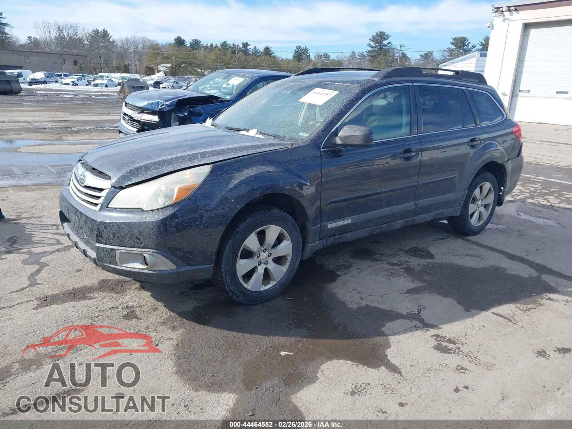 SUBARU OUTBACK 2012 - 4S4BRBCC4C3269911