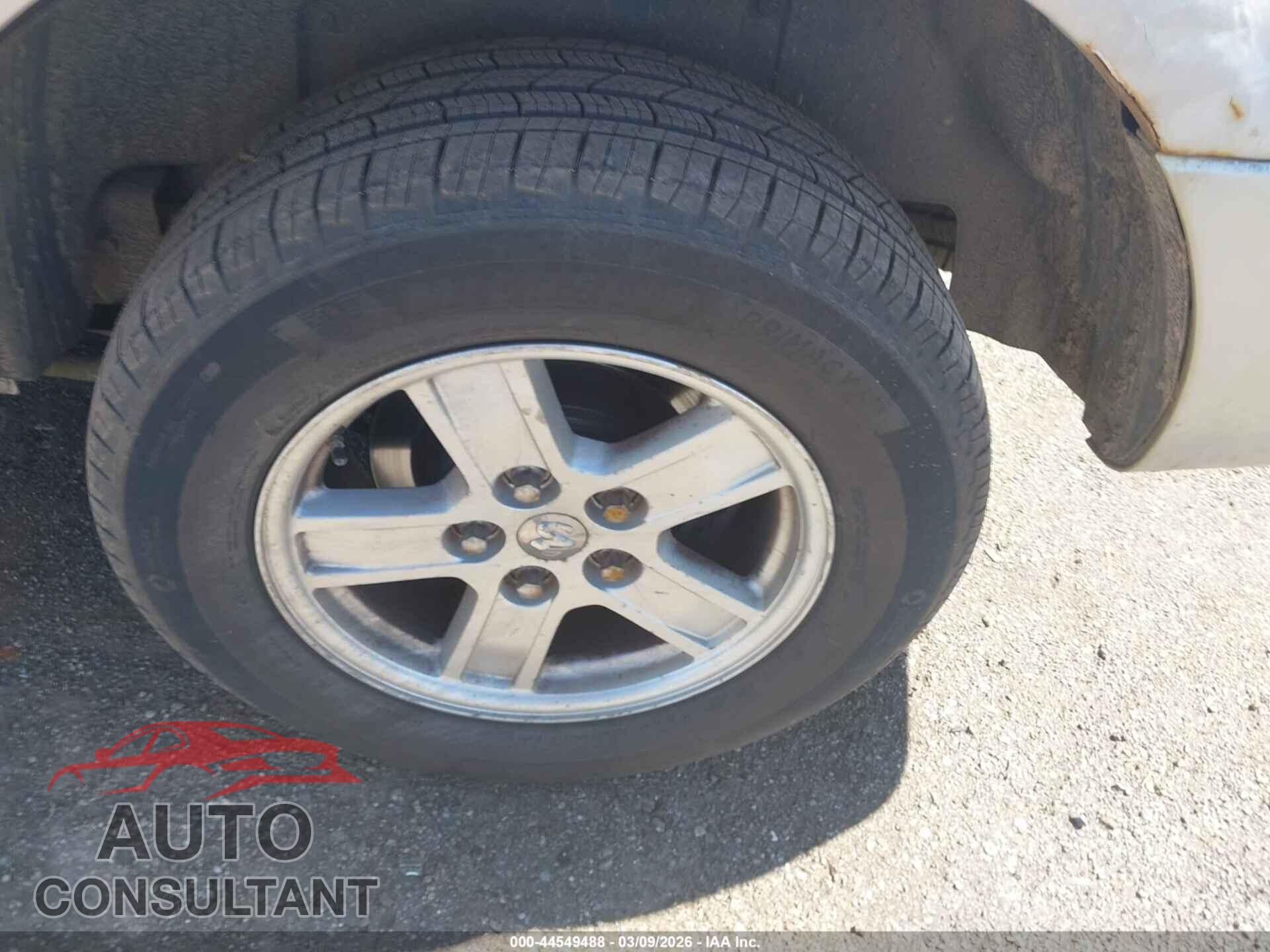 DODGE DURANGO 2009 - 1D8HB38P89F712106
