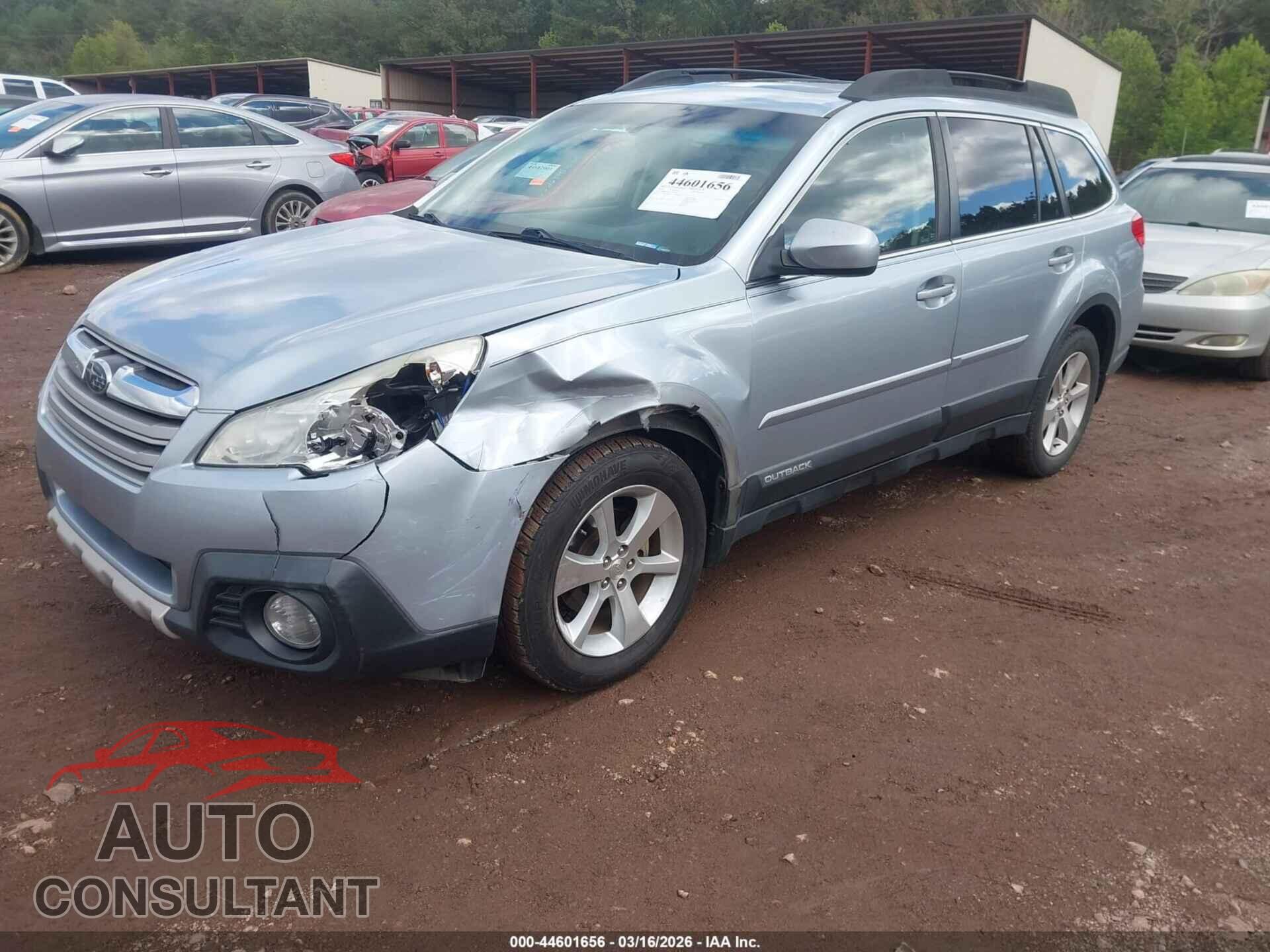 SUBARU OUTBACK 2014 - 4S4BRCLC4E3224895
