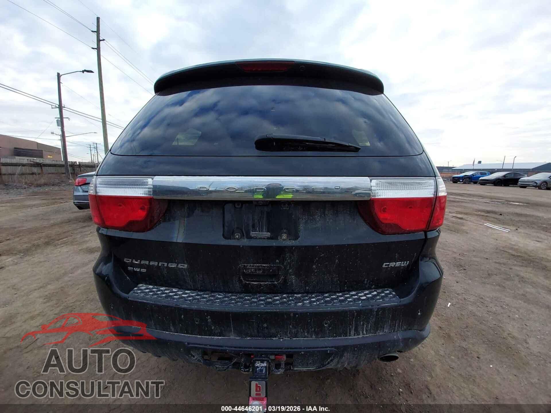 DODGE DURANGO 2011 - 1D4RE4GG9BC639534