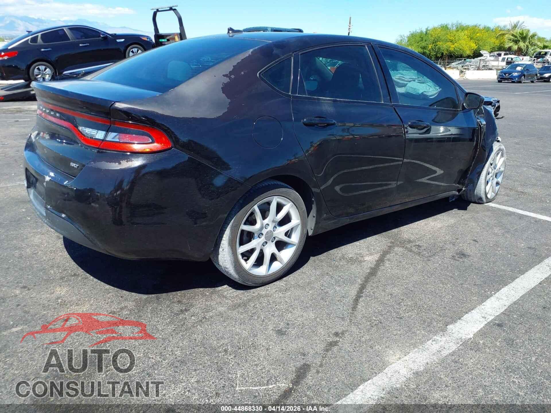 DODGE DART 2013 - 1C3CDFBA1DD100573