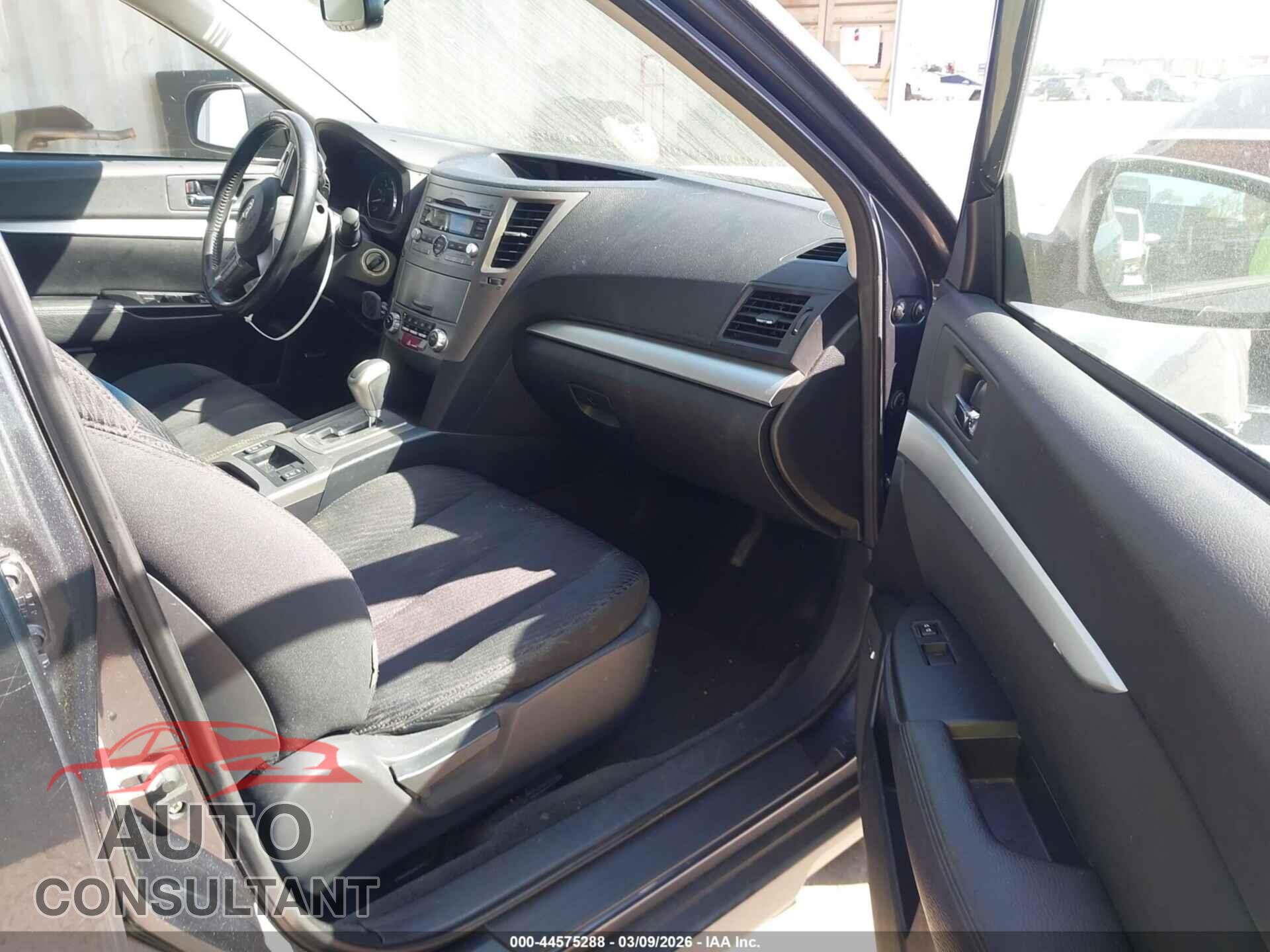 SUBARU OUTBACK 2011 - 4S4BRBFC8B3346659