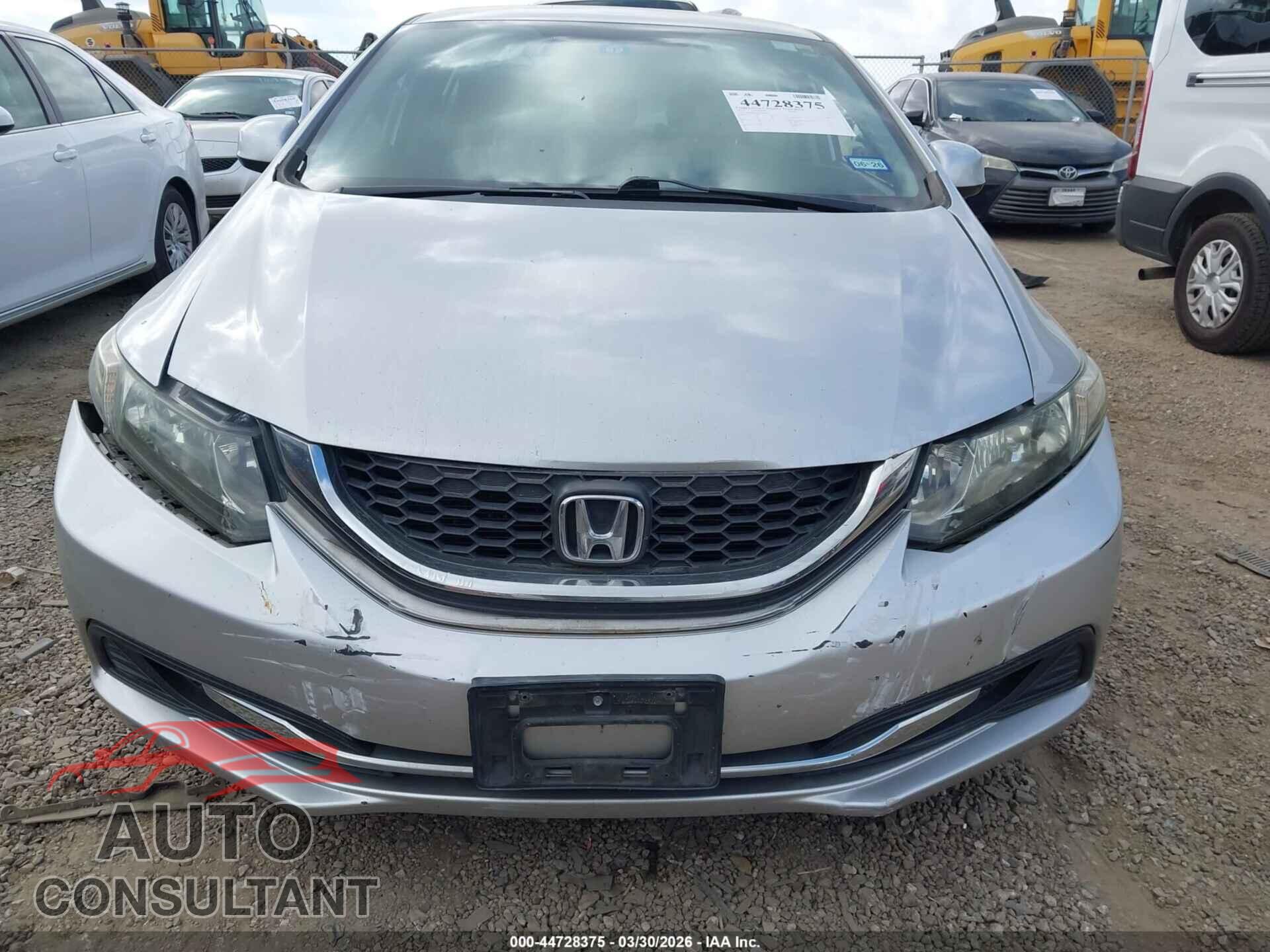 HONDA CIVIC 2013 - 19XFB2F54DE018453