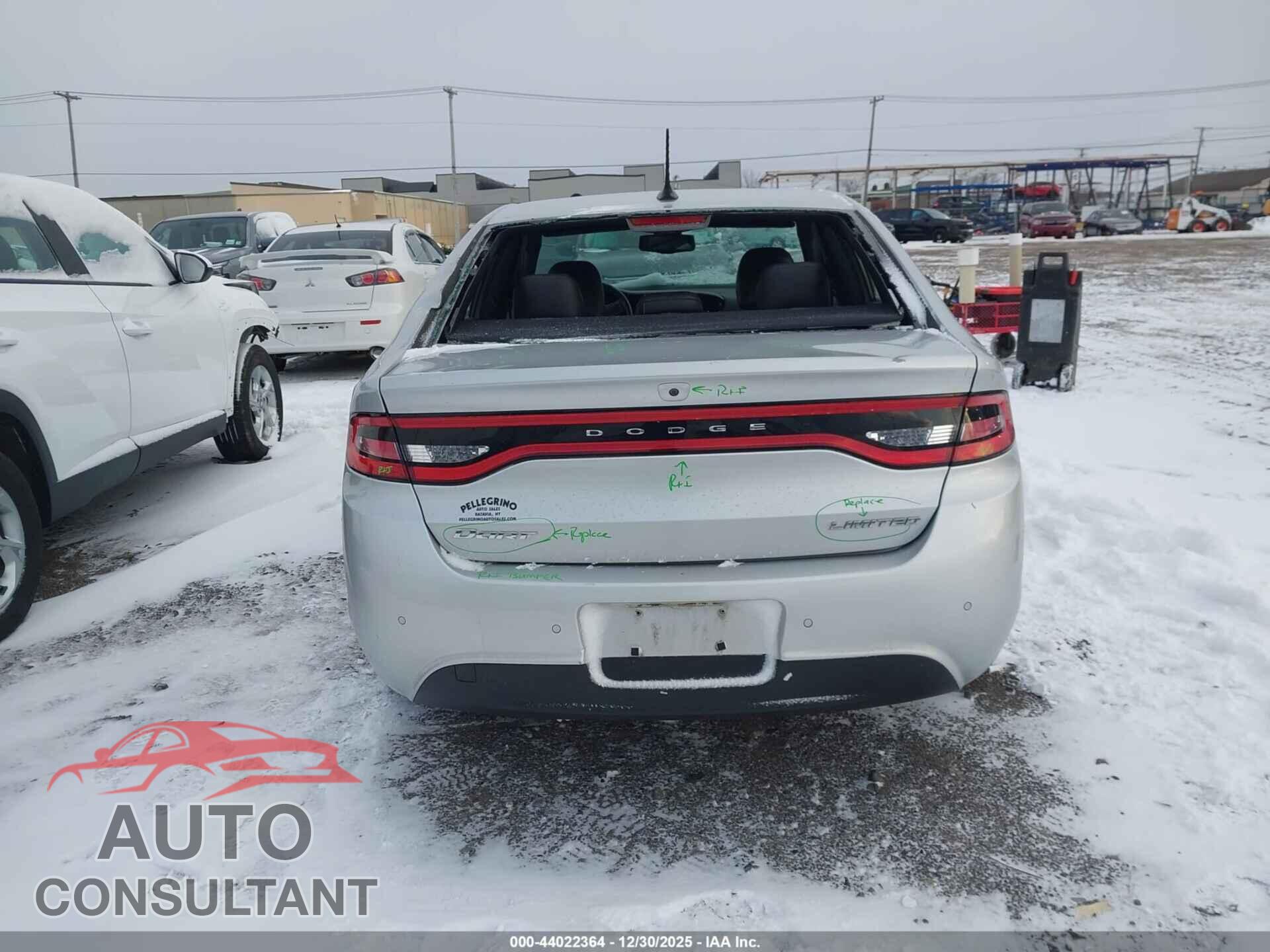 DODGE DART 2013 - 1C3CDFCA4DD142573