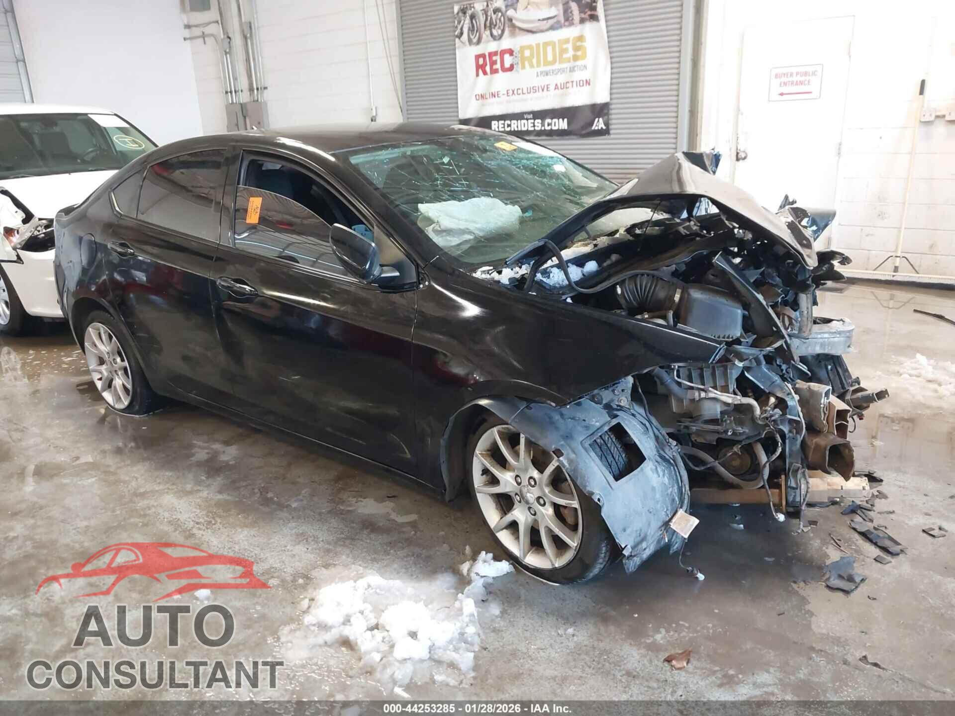 DODGE DART 2013 - 1C3CDFBA1DD313099