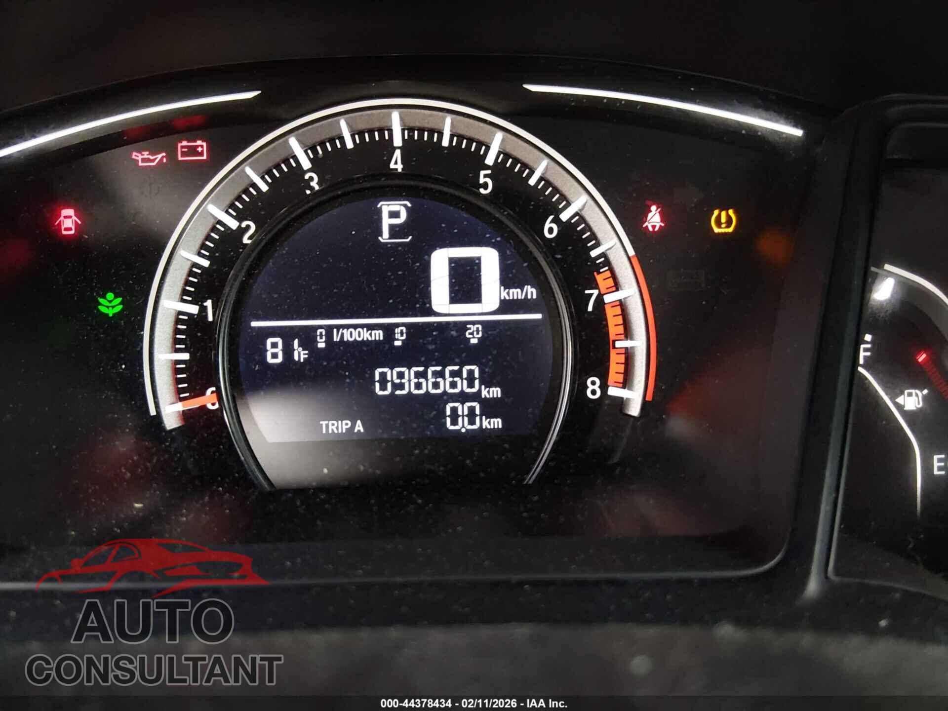 HONDA CIVIC 2017 - 19XFC2F59HE075265