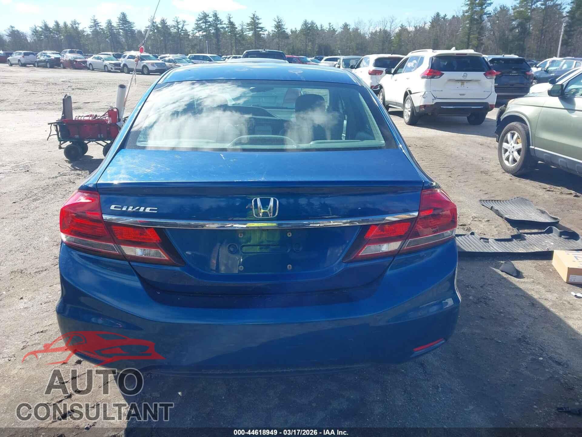 HONDA CIVIC 2013 - 19XFB2F85DE282940