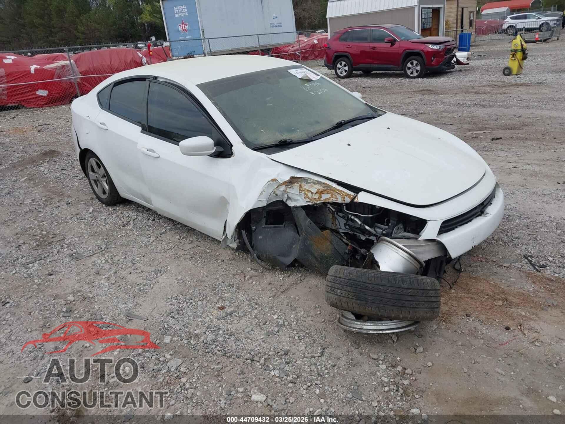 DODGE DART 2015 - 1C3CDFBB4FD237356