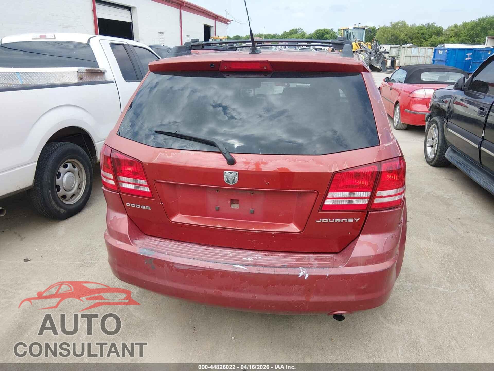 DODGE JOURNEY 2010 - 3D4PG4FB9AT178443