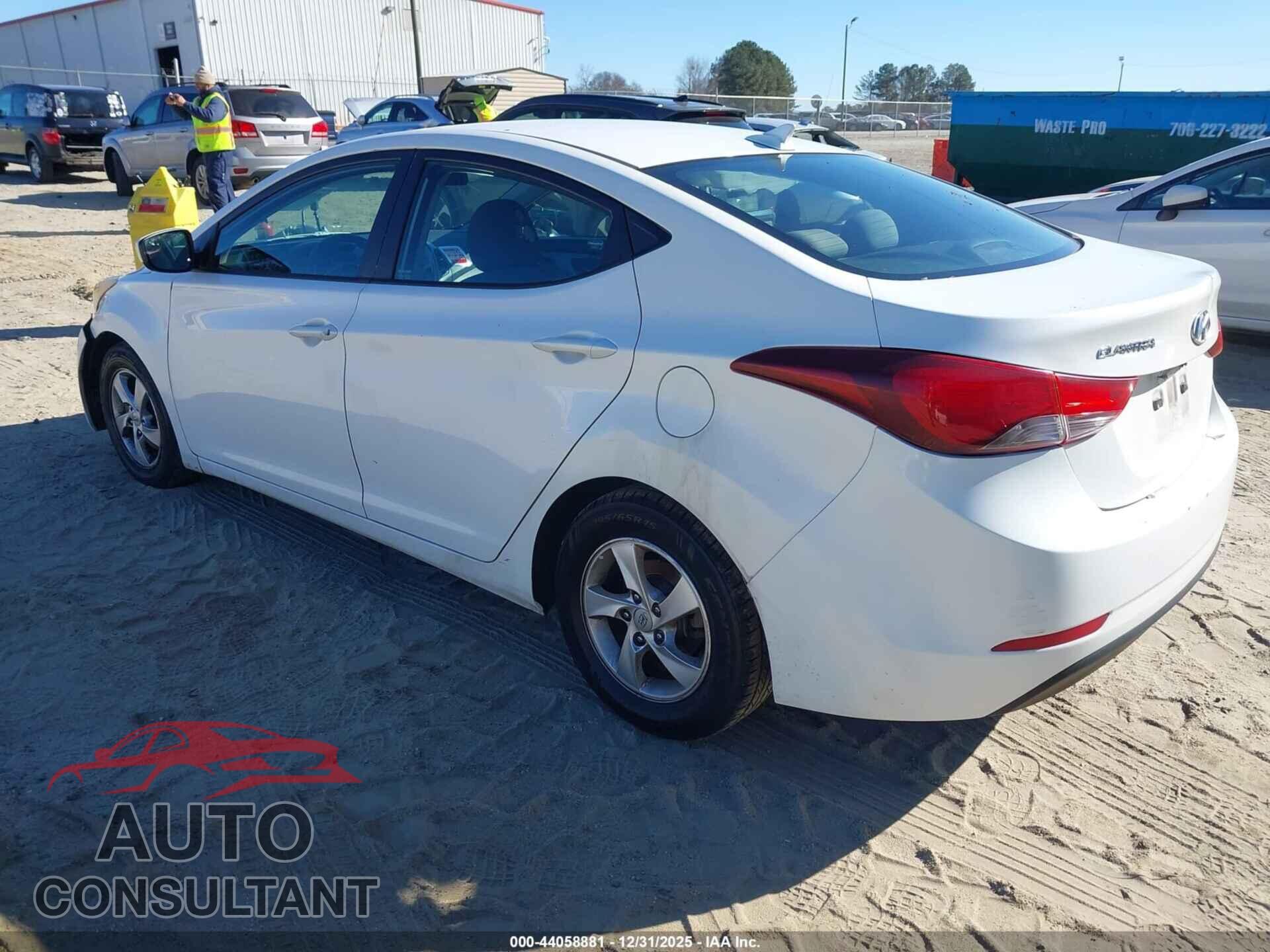 HYUNDAI ELANTRA 2014 - 5NPDH4AE7EH487638