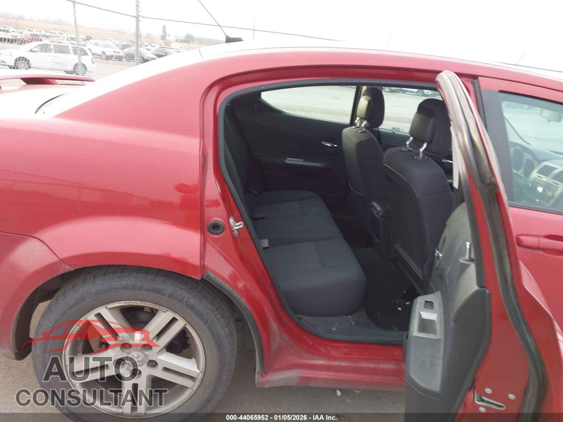 DODGE AVENGER 2010 - 1B3CC5FBXAN109792