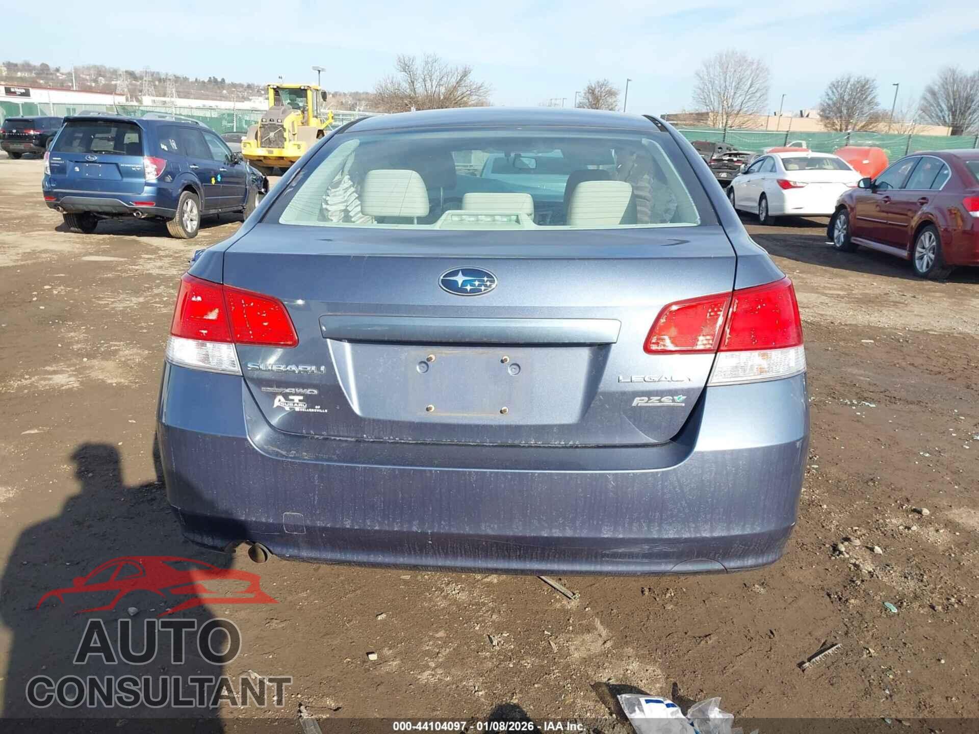 SUBARU LEGACY 2014 - 4S3BMBA6XE3029281