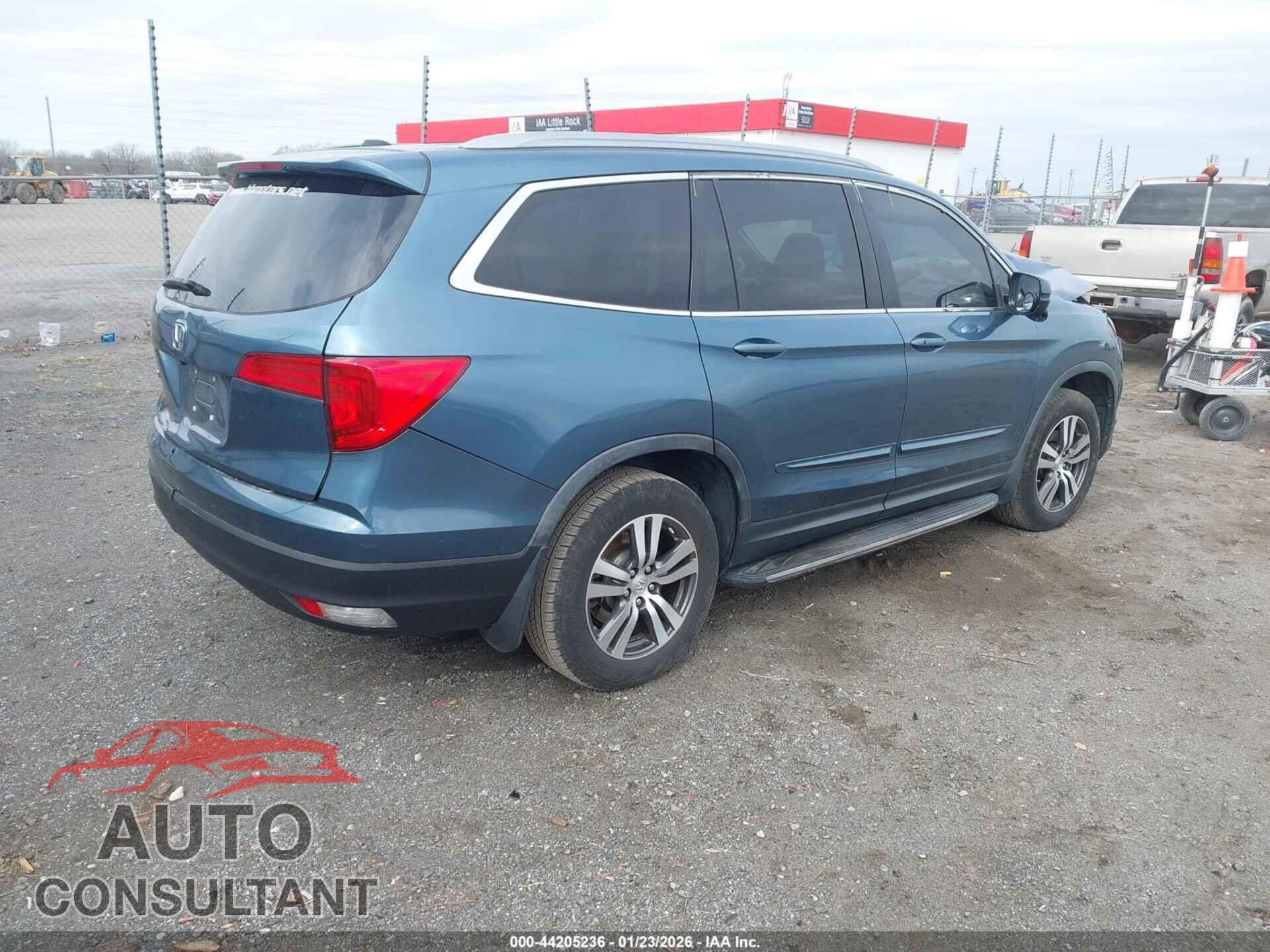 HONDA PILOT 2016 - 5FNYF5H59GB050549