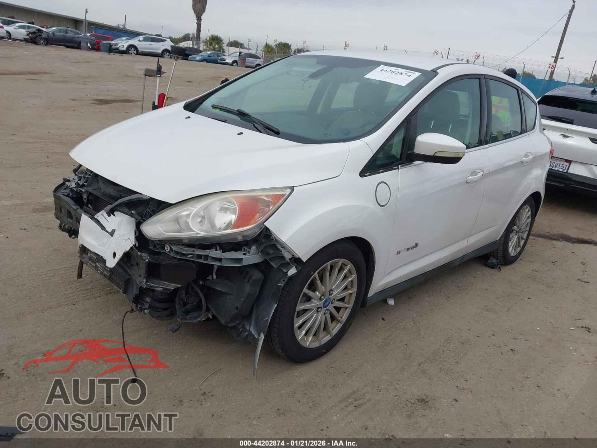 FORD C-MAX ENERGI 2013 - 1FADP5CU3DL522883