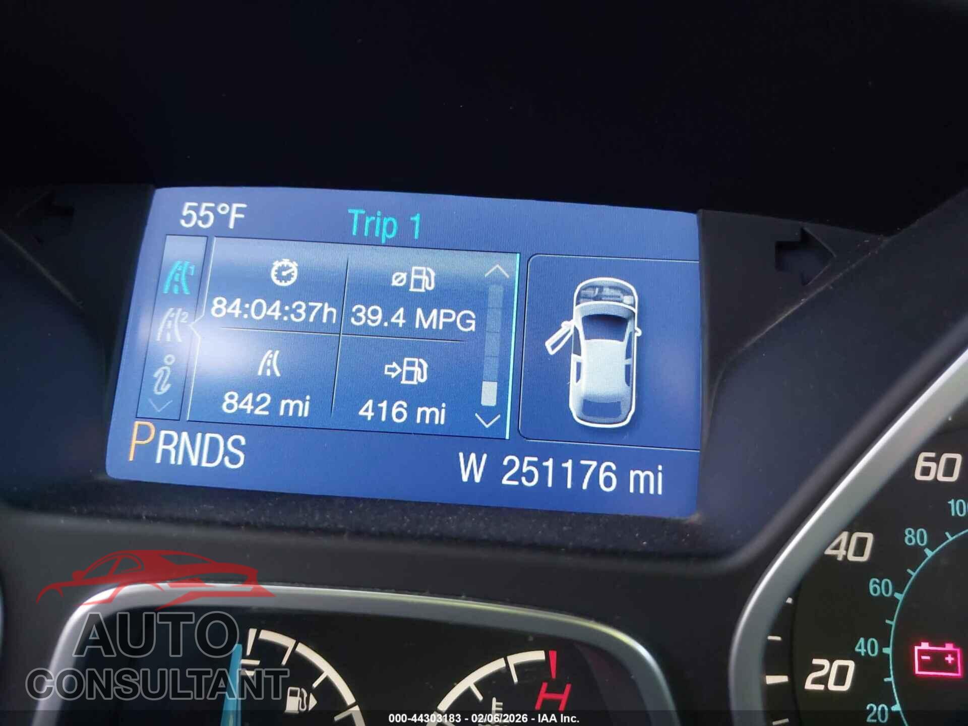 FORD FOCUS 2014 - 1FADP3F28EL170111