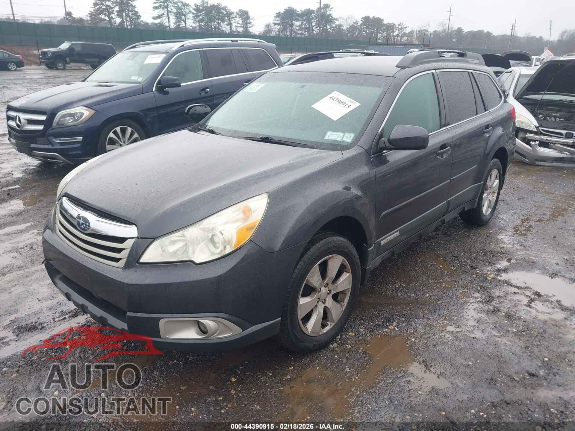 SUBARU OUTBACK 2011 - 4S4BRBCC4B3414279