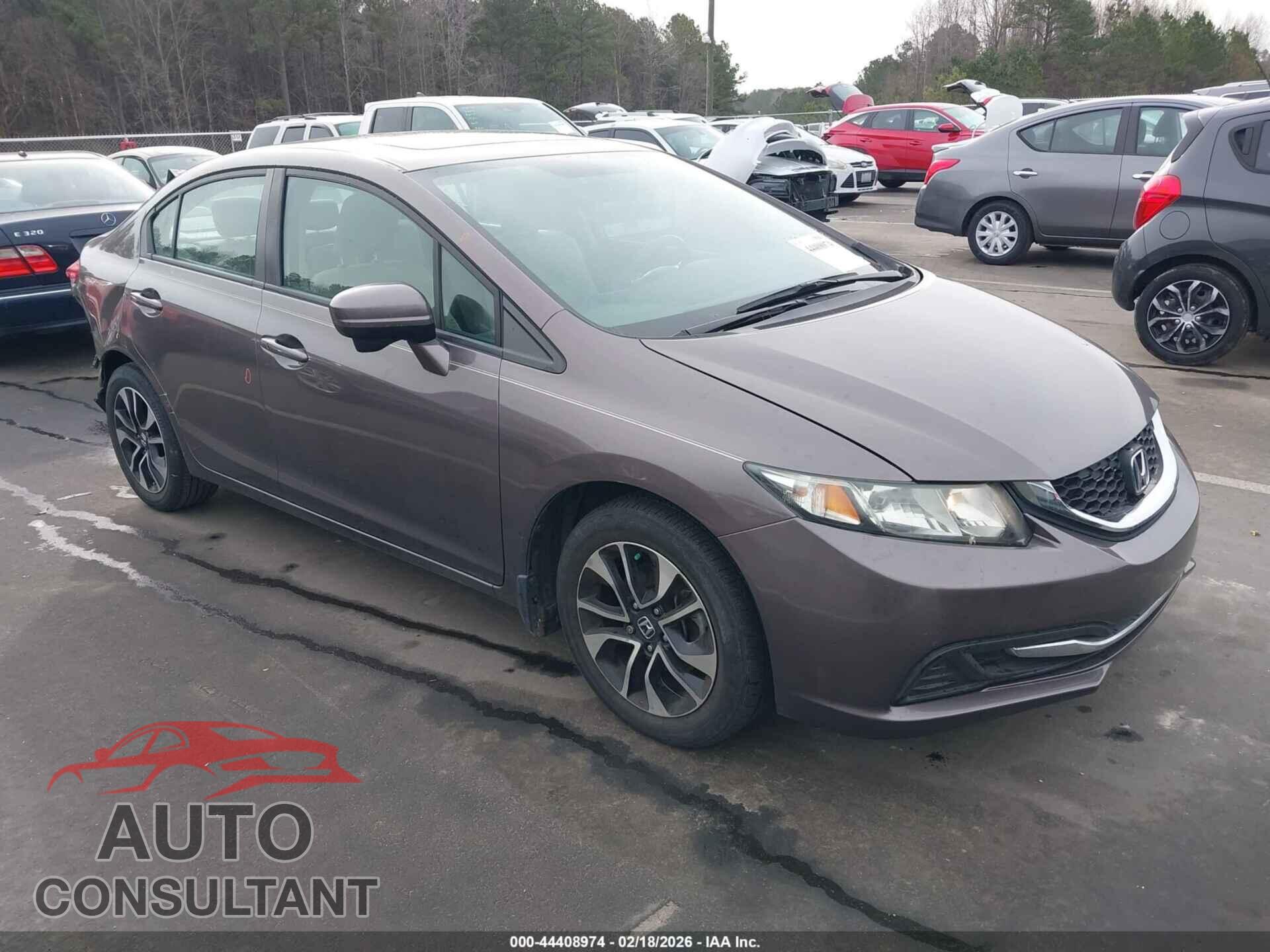 HONDA CIVIC 2014 - 19XFB2F81EE018583
