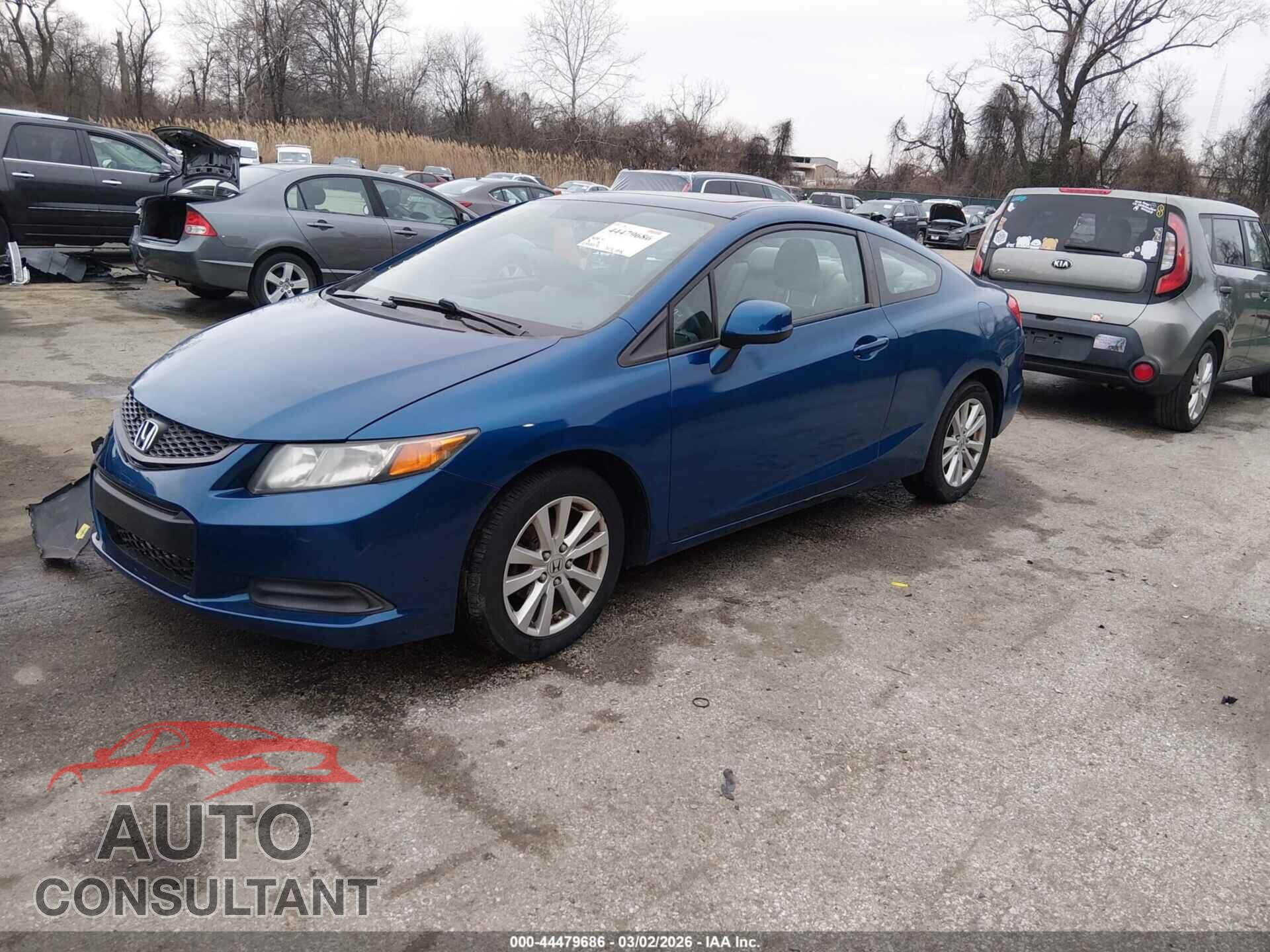 HONDA CIVIC 2012 - 2HGFG3B87CH531885