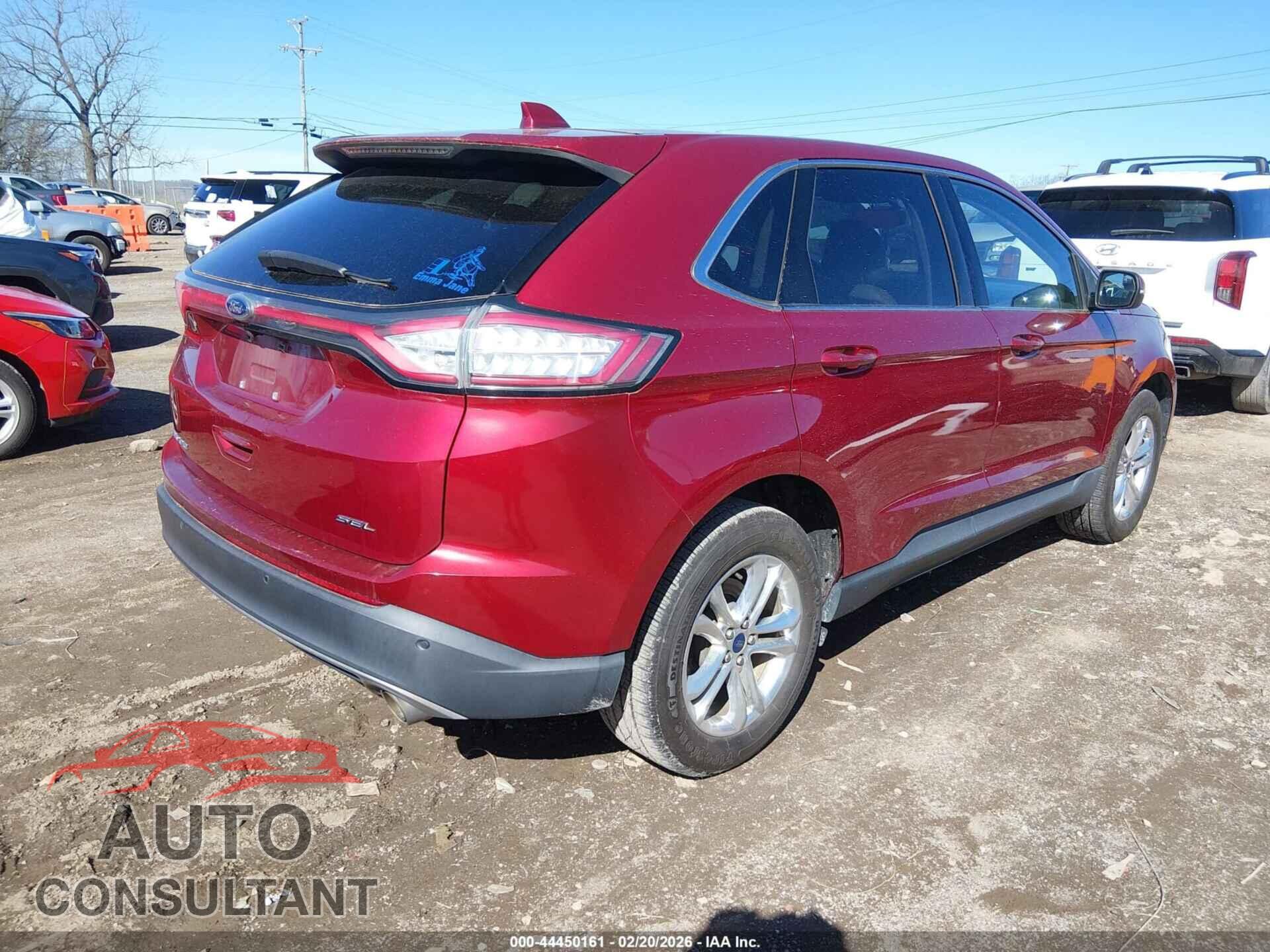 FORD EDGE 2018 - 2FMPK3J8XJBB15277
