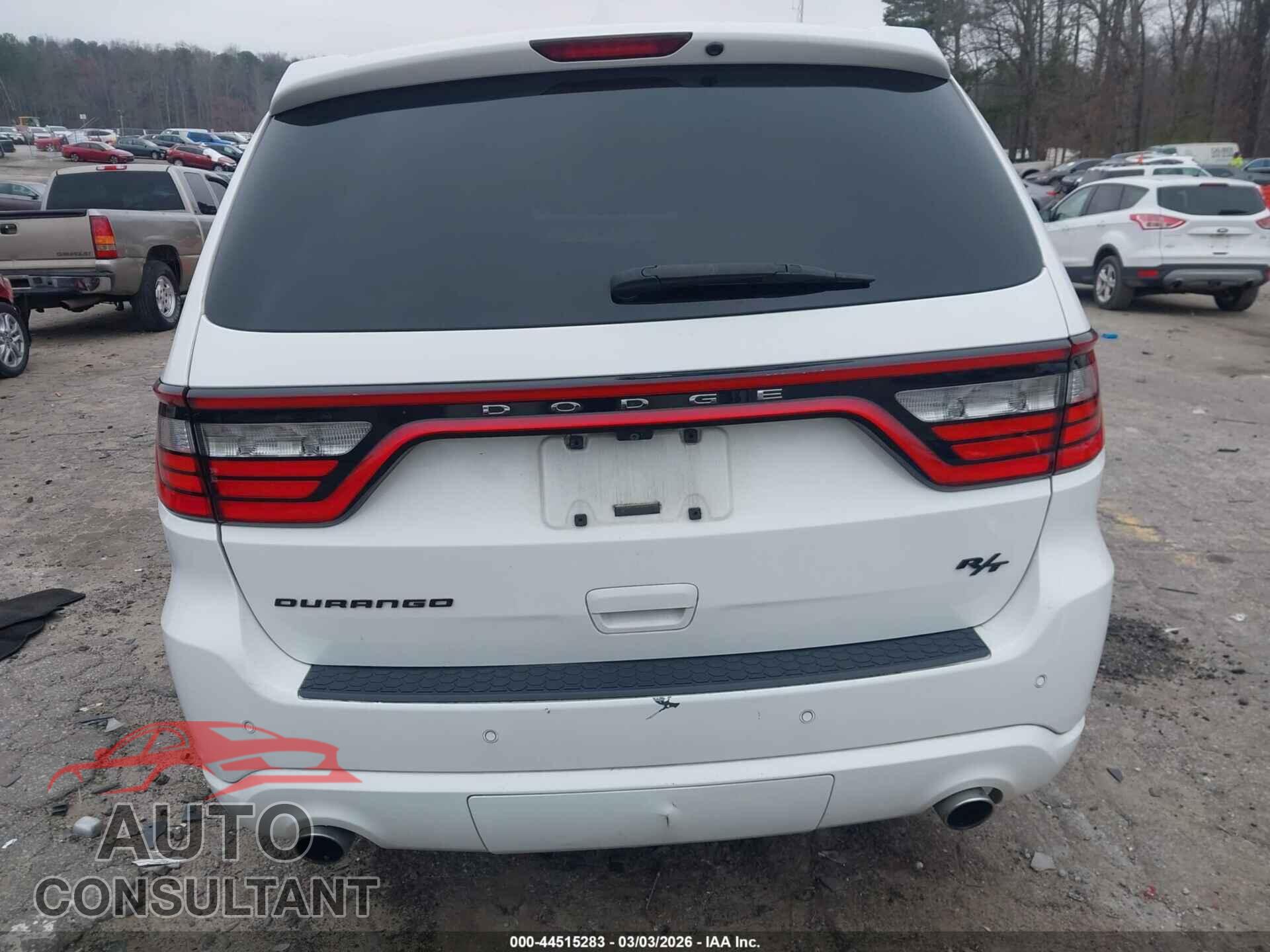 DODGE DURANGO 2018 - 1C4SDHCT4JC290163