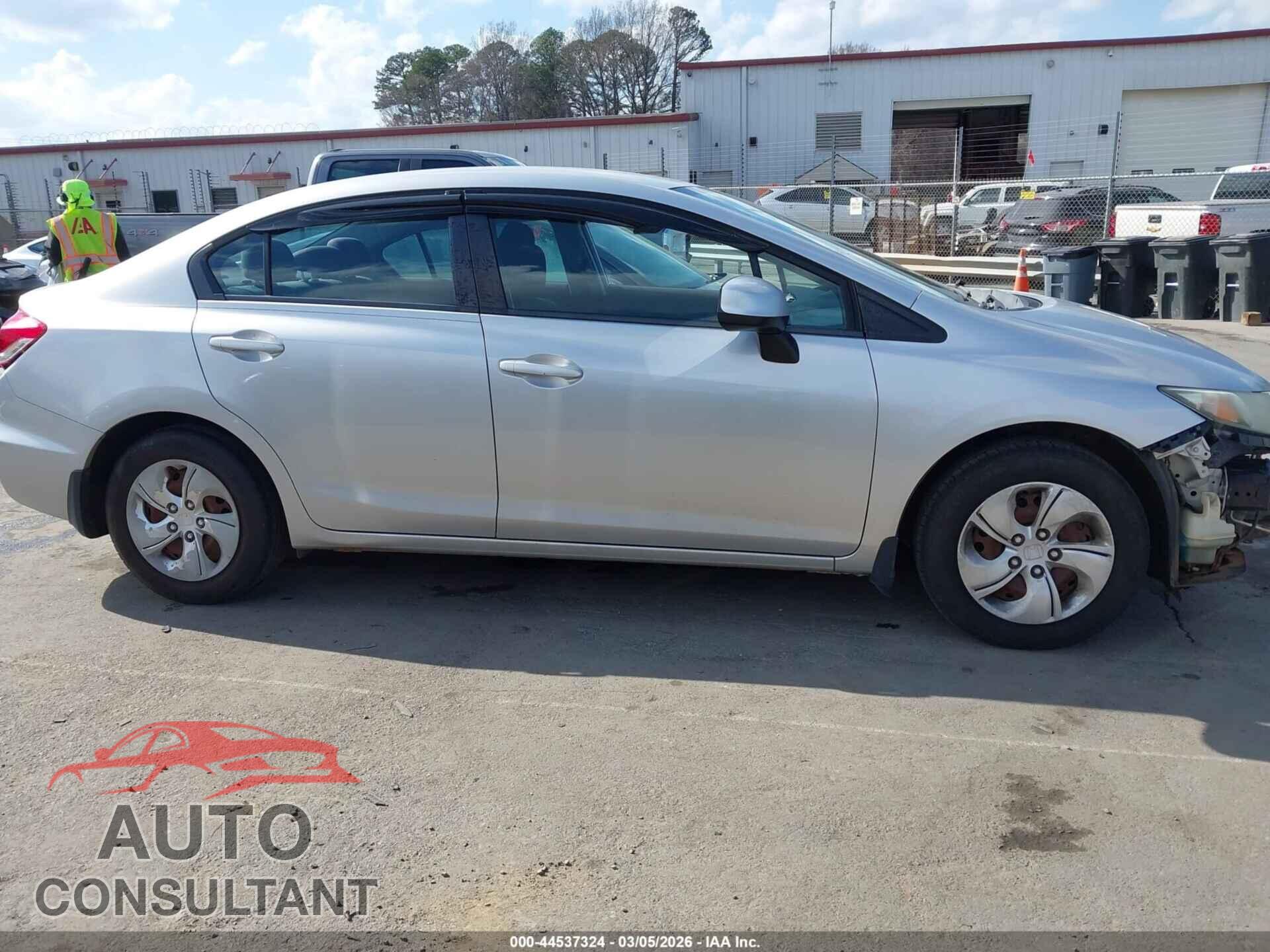 HONDA CIVIC 2013 - 2HGFB2F54DH591813