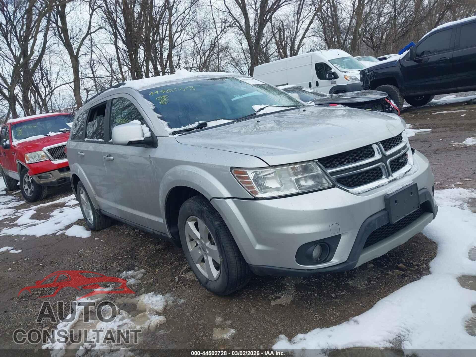 DODGE JOURNEY 2012 - 3C4PDCBG7CT391234