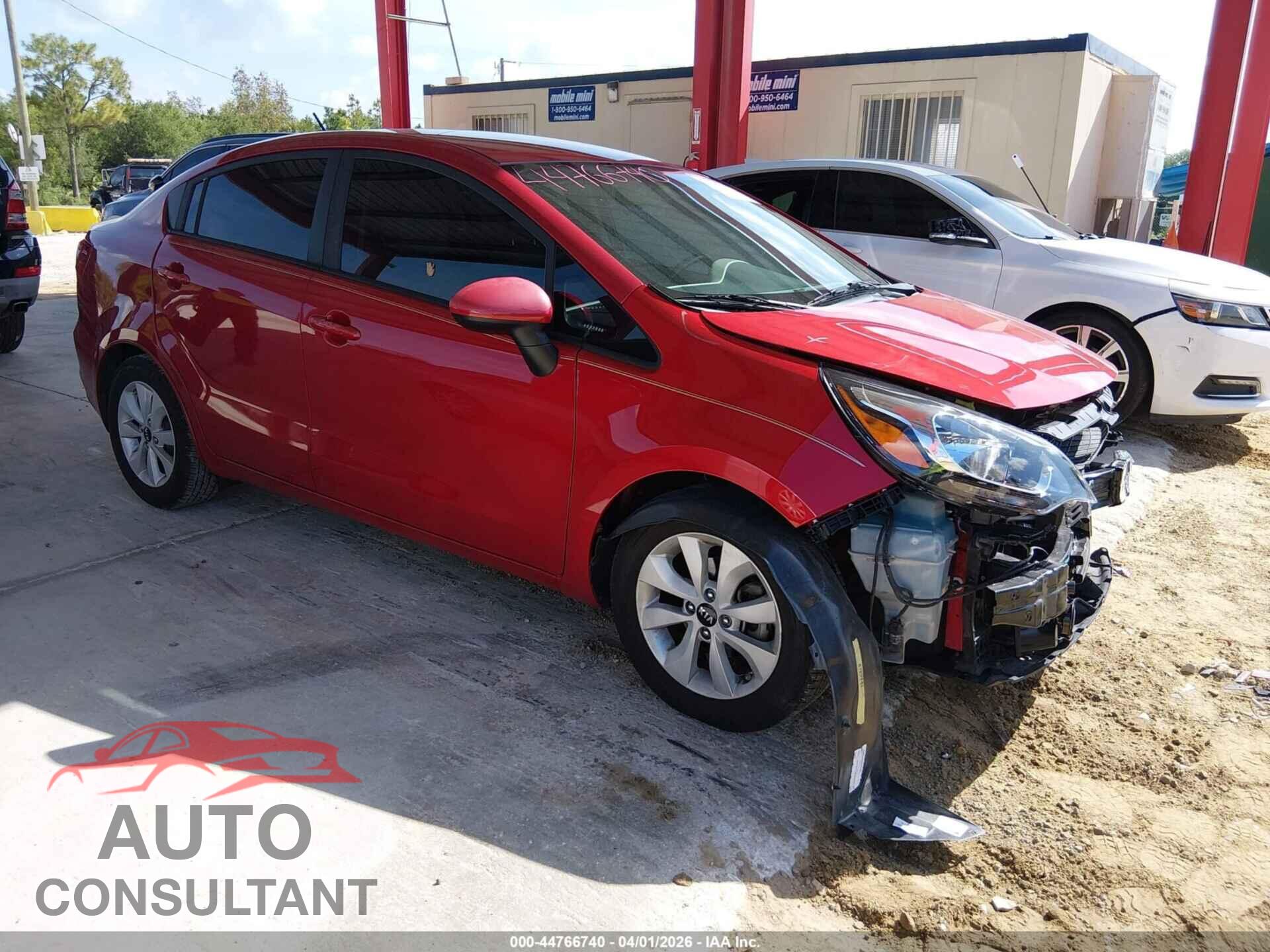 KIA RIO 2016 - KNADN4A32G6680541
