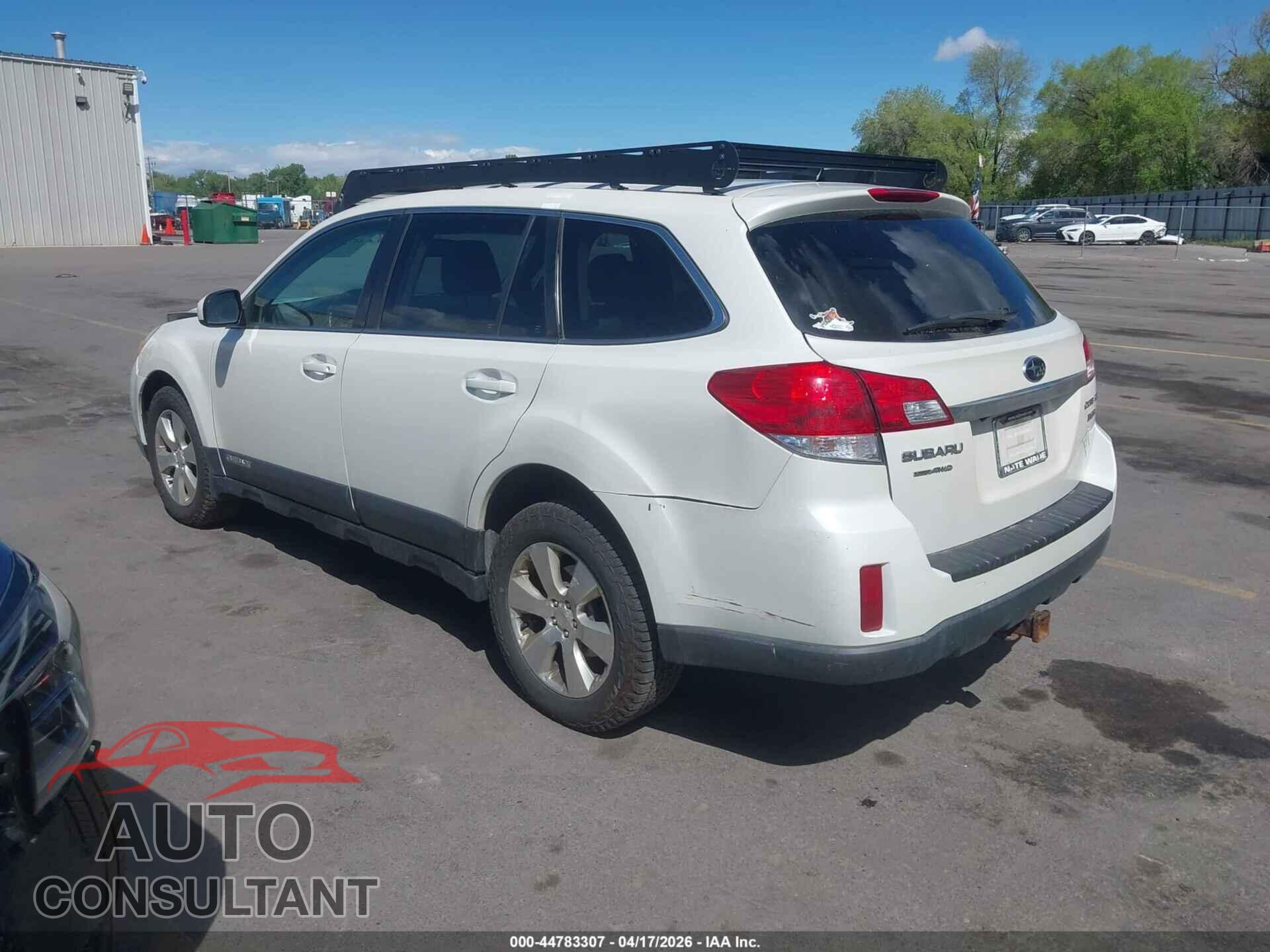 SUBARU OUTBACK 2011 - 4S4BREKC8B2387371