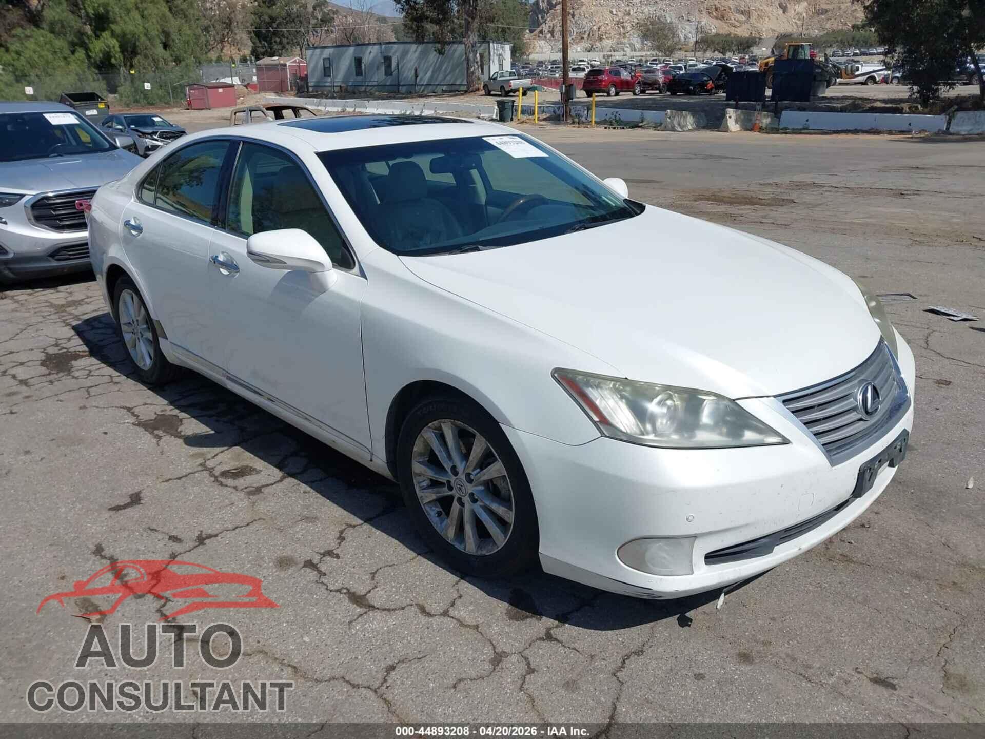 LEXUS ES 350 2012 - JTHBK1EG8C2504723