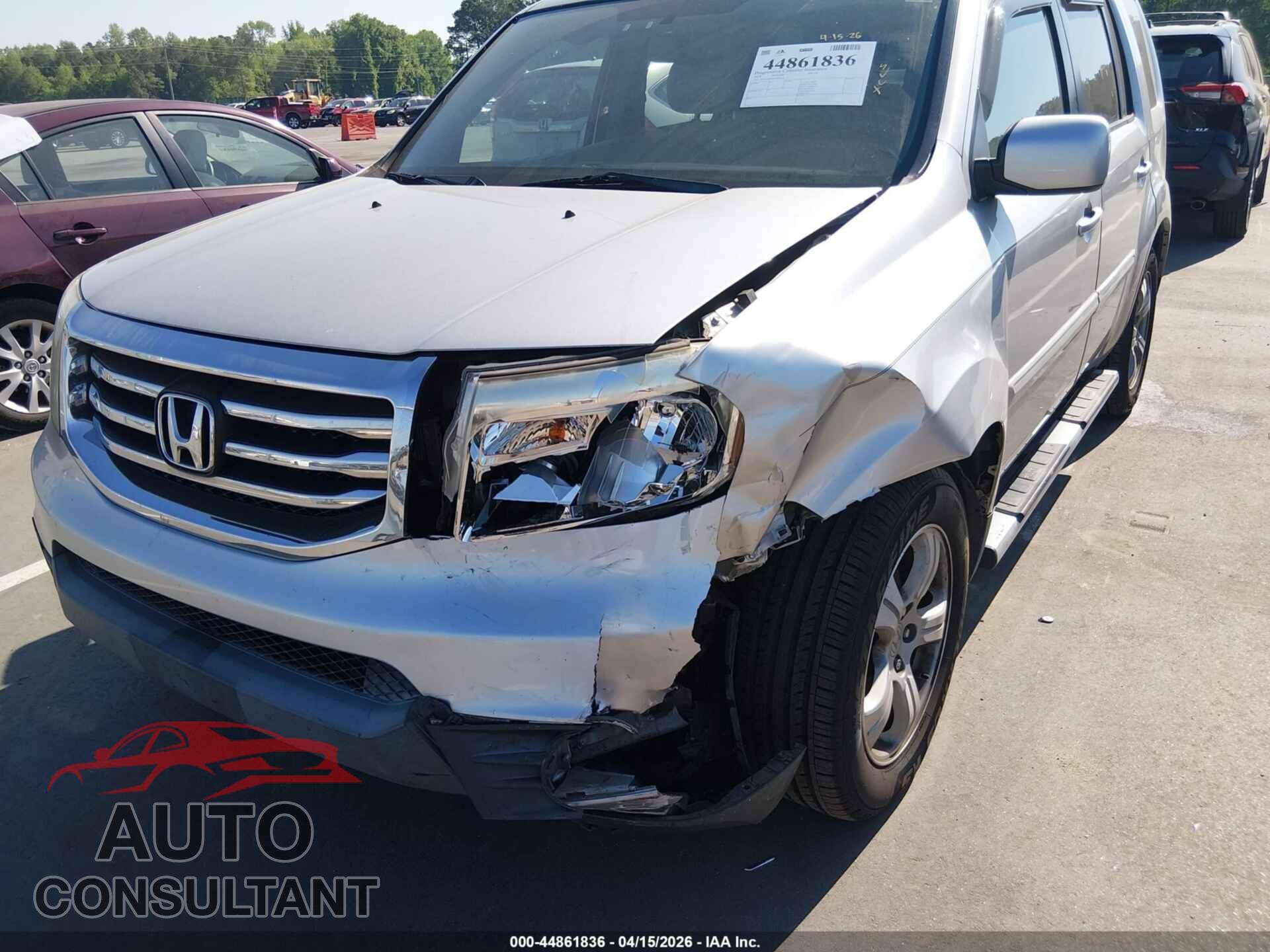 HONDA PILOT 2014 - 5FNYF4H58EB031918